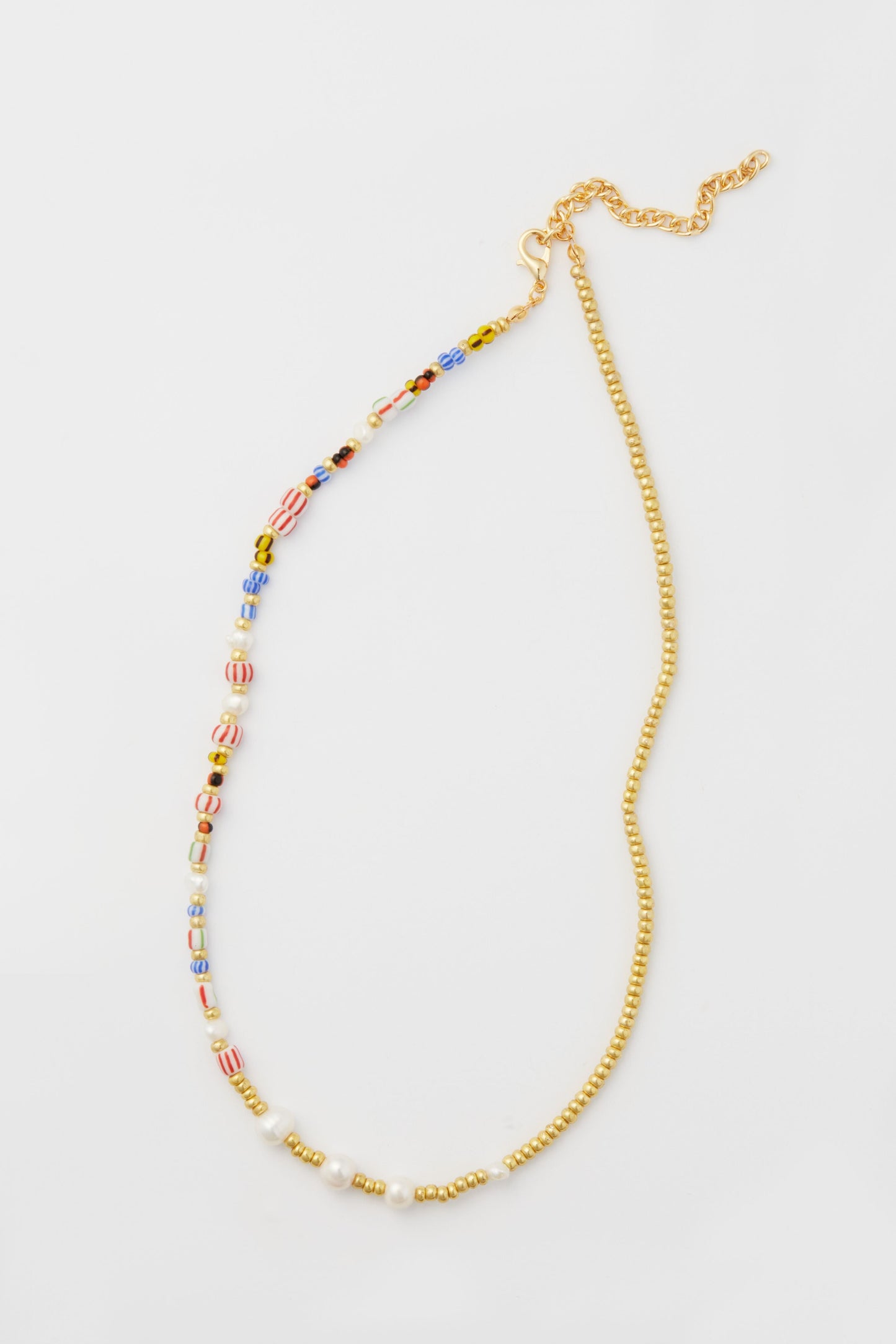 Gold Mixed Elements Necklace