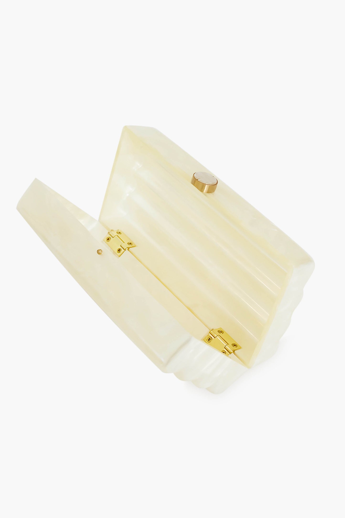 Ivory Enid Clutch