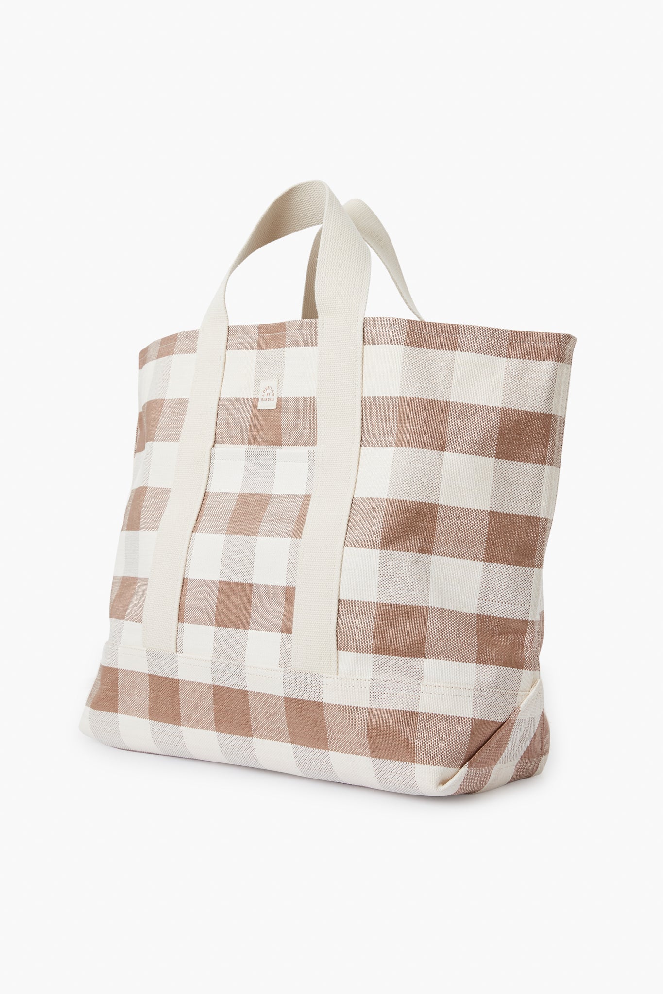 Sandstone Gingham Bodie Bag