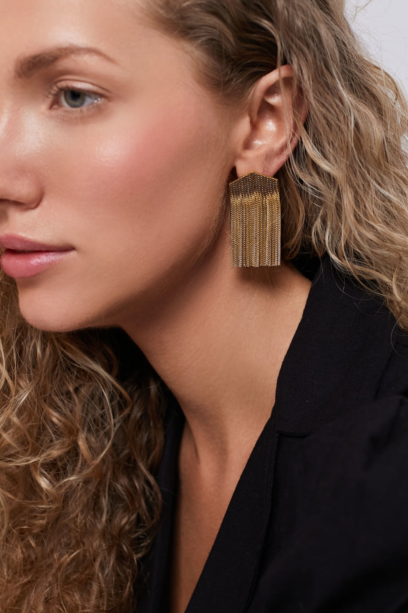 Gold Sienna Earrings