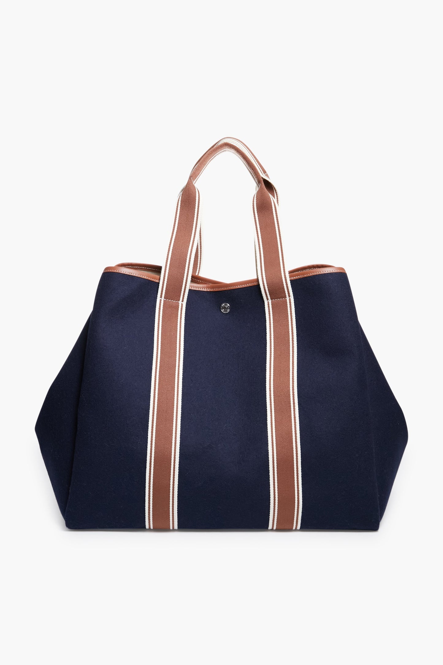 Navy Traversee L Flannel Cruise Tote