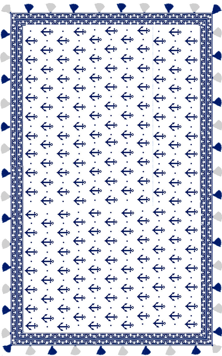 Print Shanti Tassel Wrap