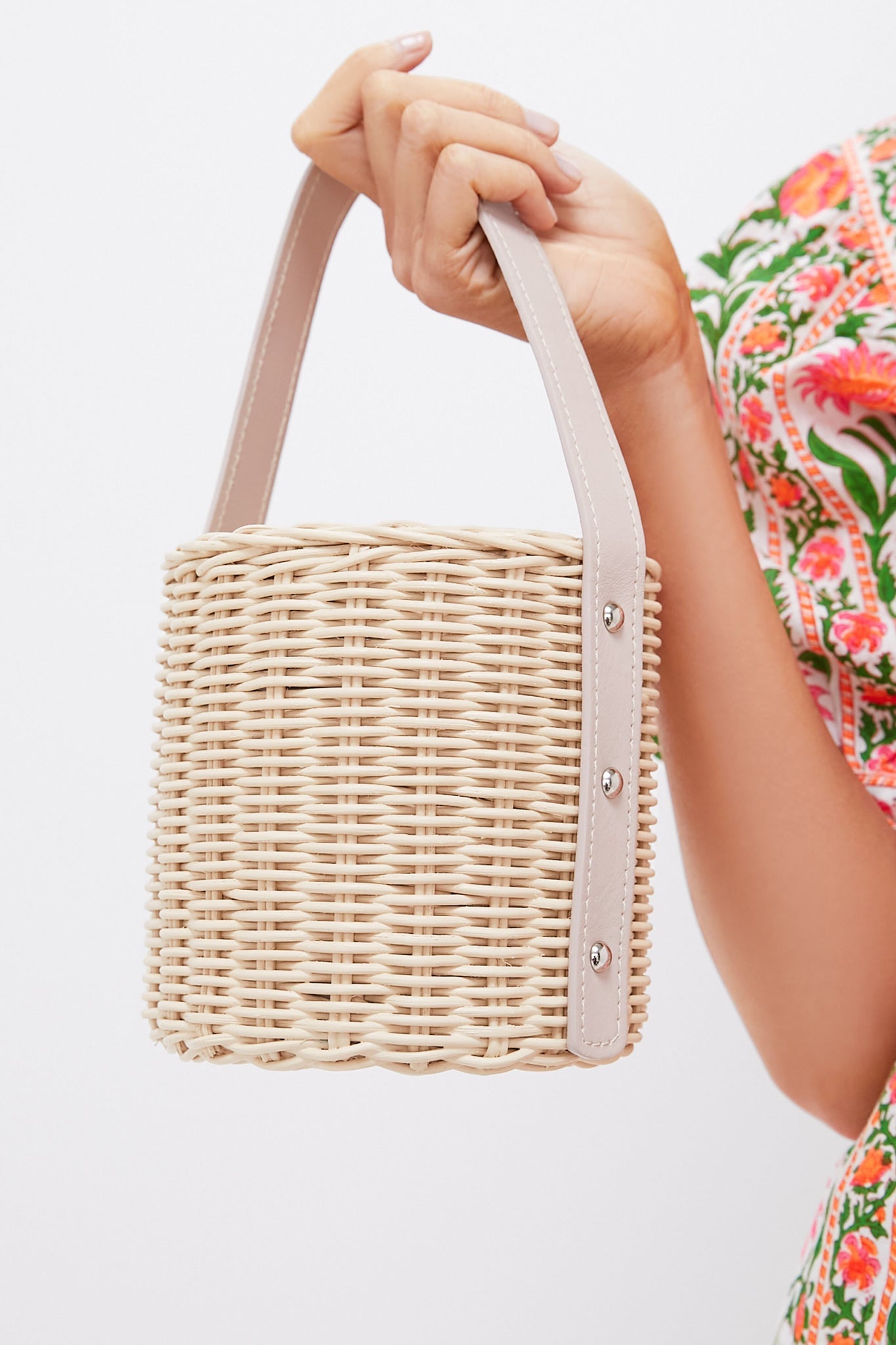 Cream and Natural Lan Bag