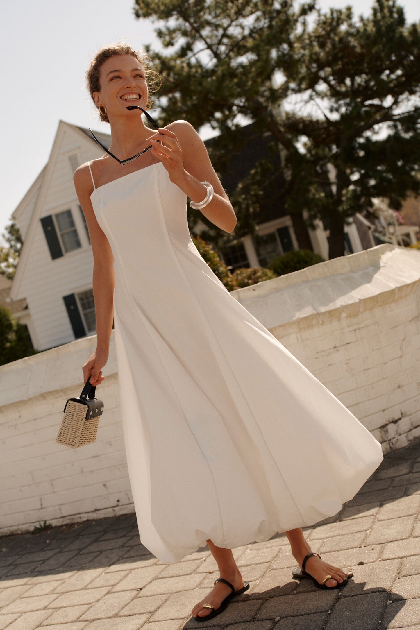 White Sylvie Maxi Dress