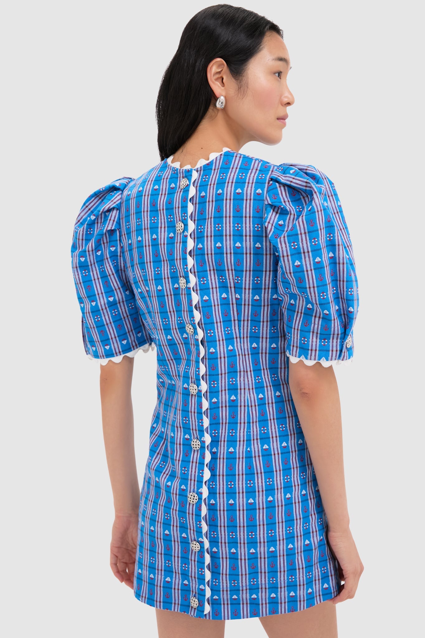 Blue Carmen Dress