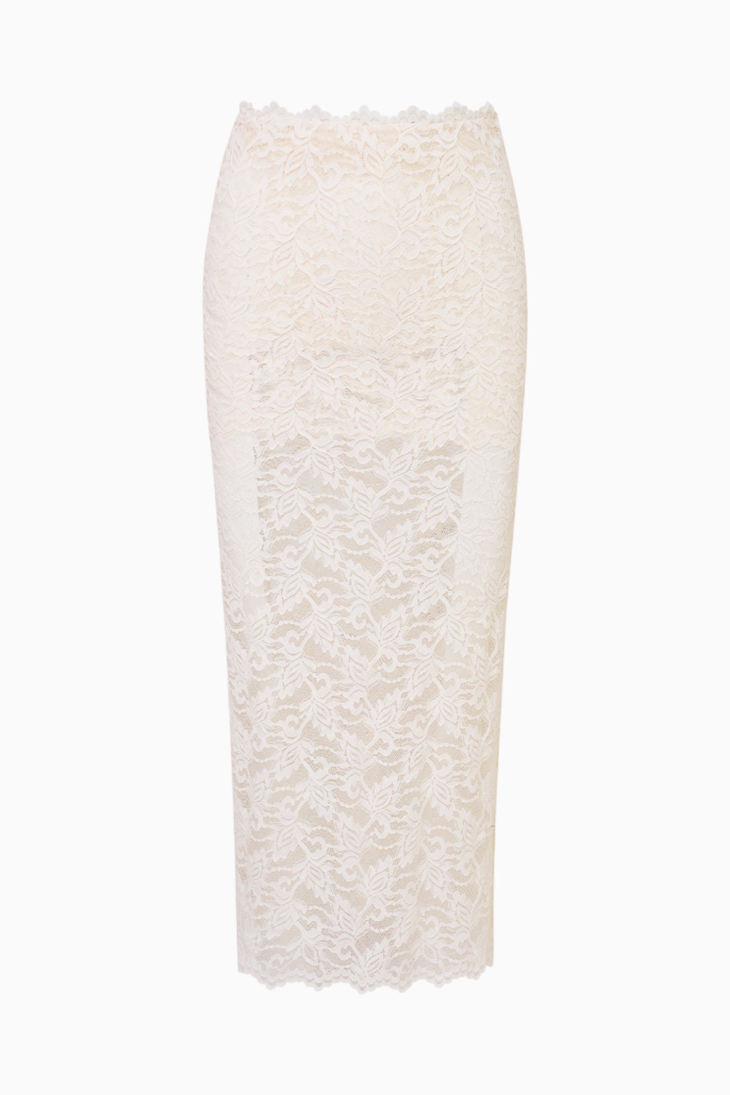 Clooney Stretch Lace Maxi Skirt