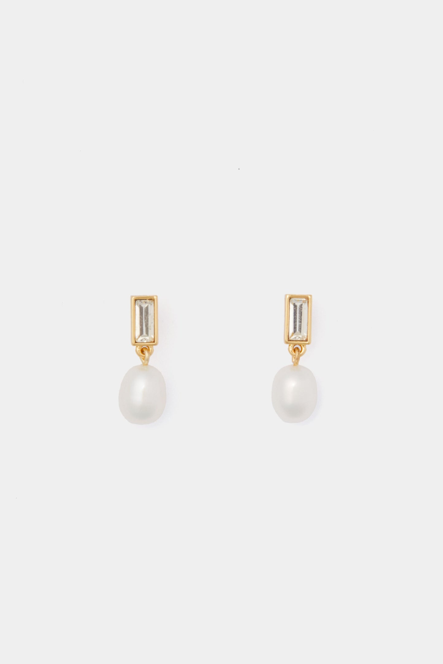 Pearl and Crystal Maura Earrings