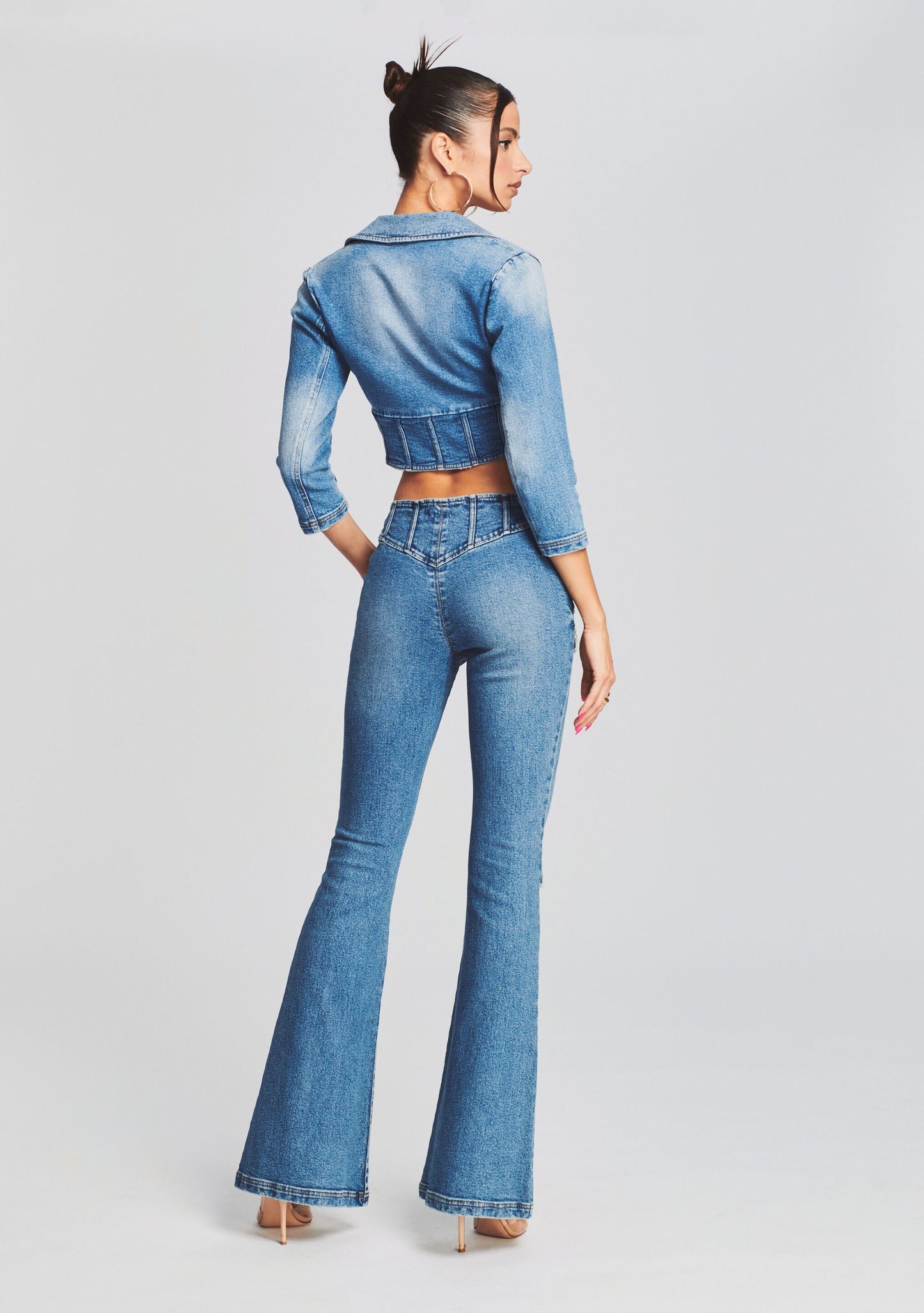 Maxine Denim Top