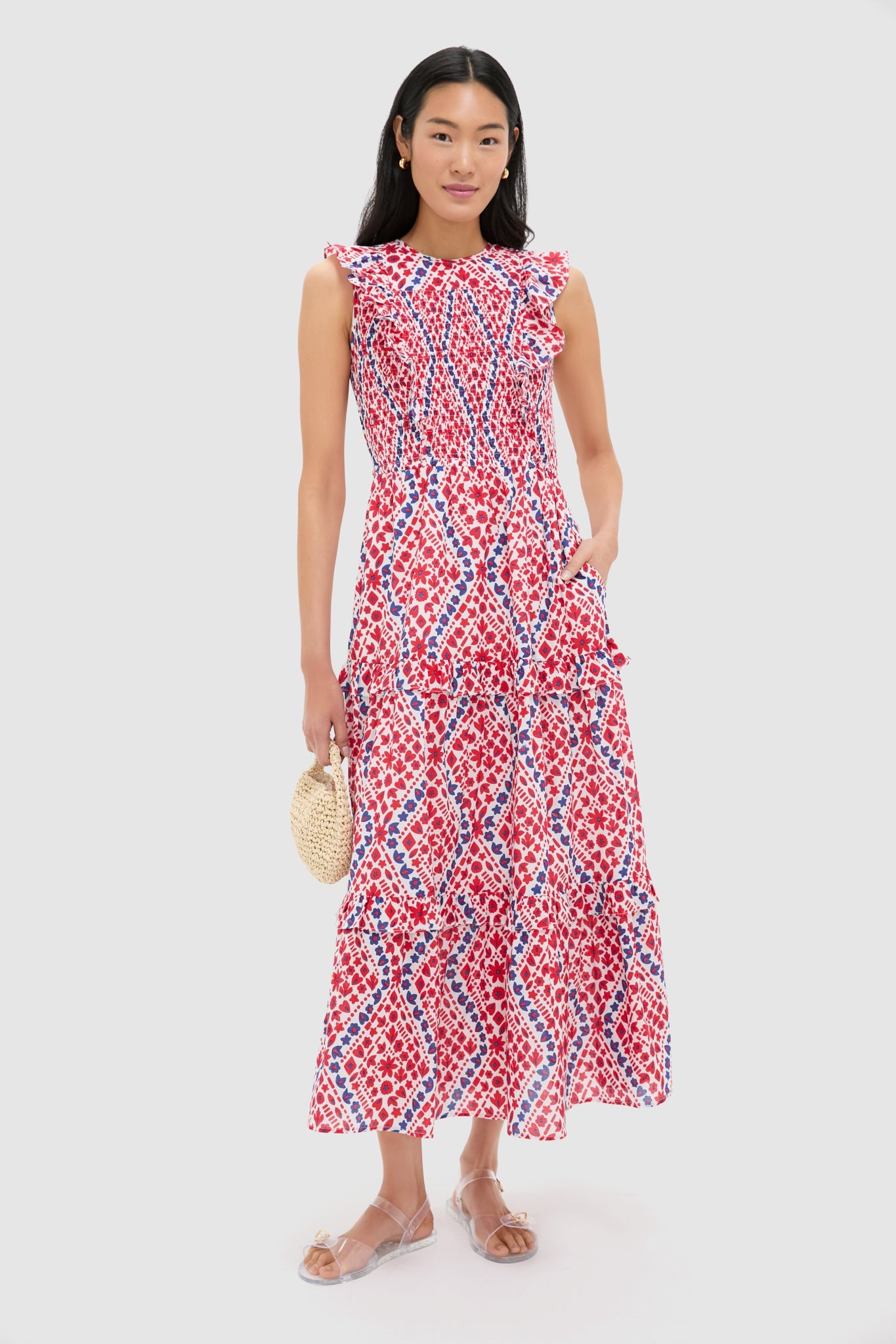 Poppy Iris Dress
