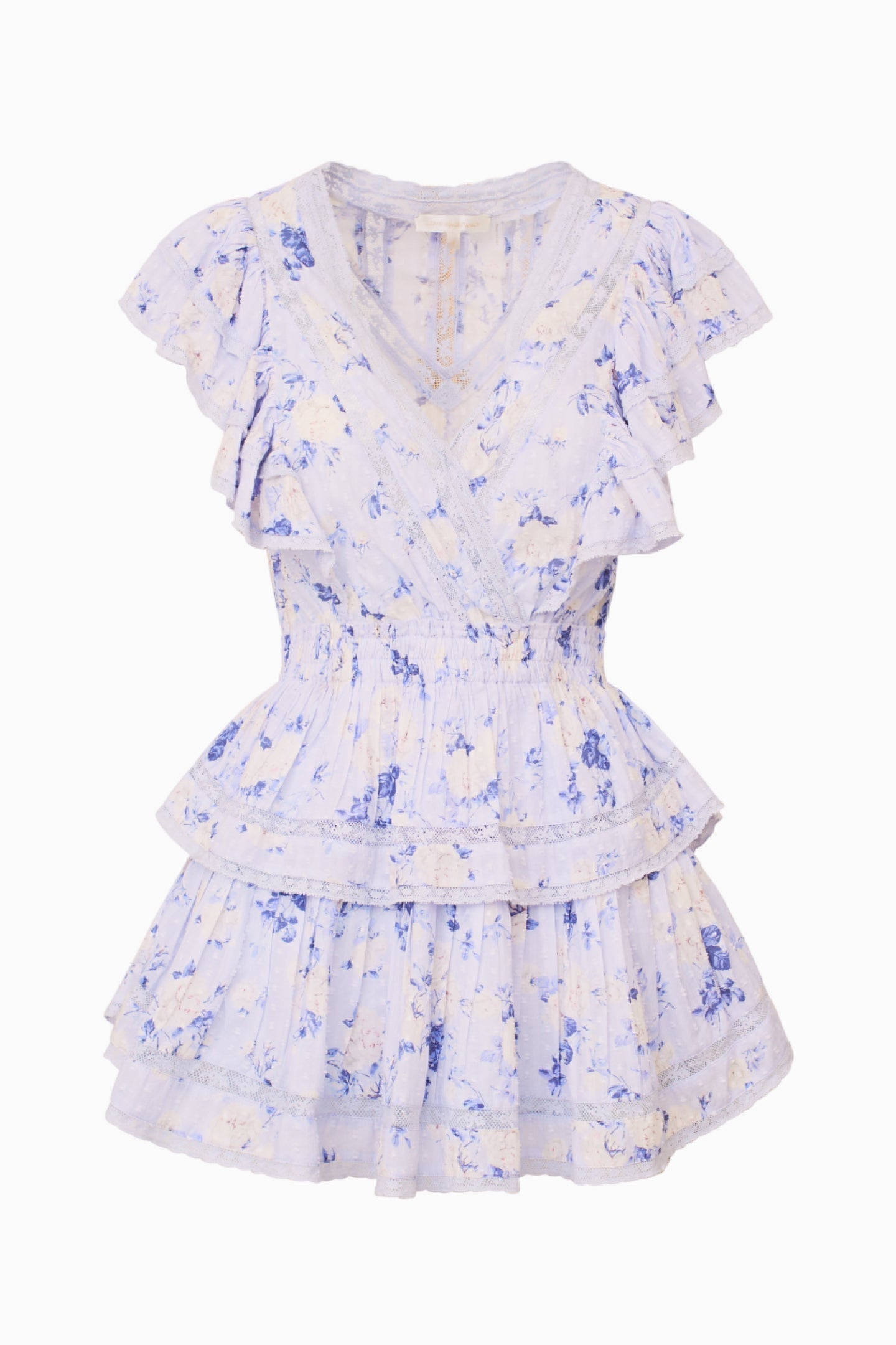 Gwen Heirloom Print Cotton Mini Dress