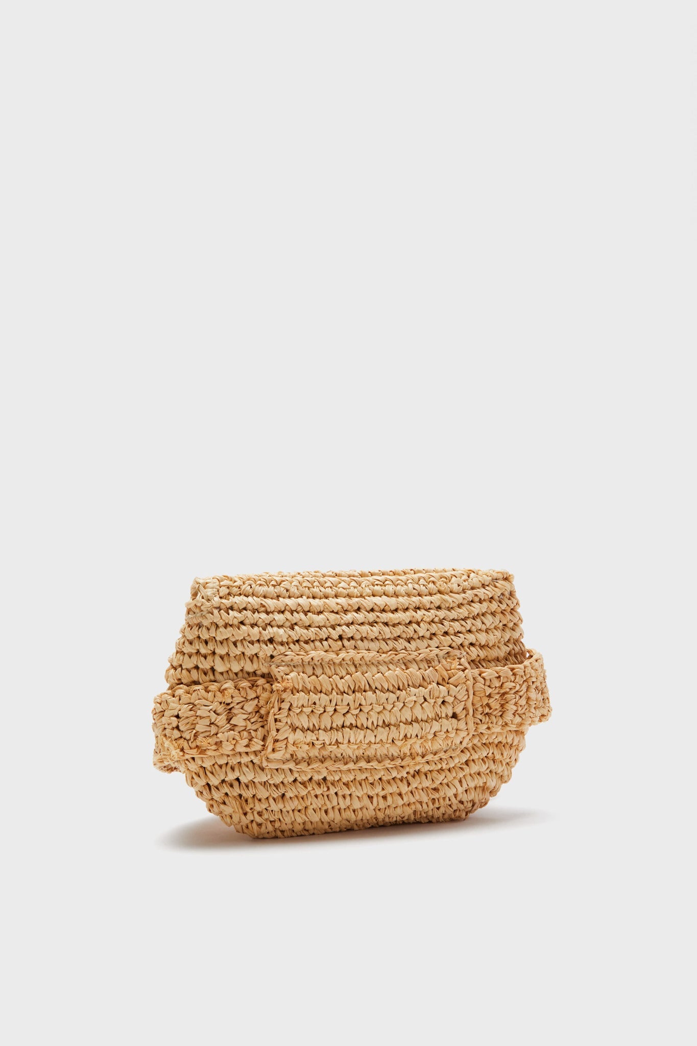 Toast Straw Belt Bag