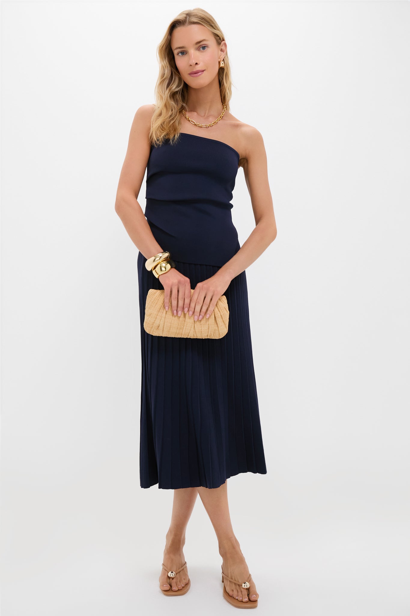 Navy Knit Hathaway Two-Piece Set