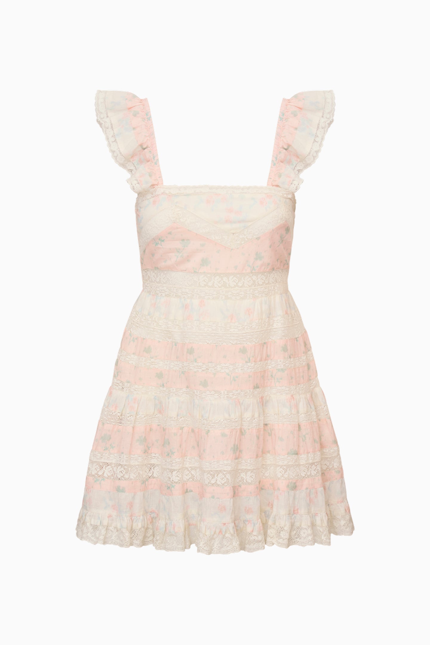 Melitta Mixed Print Mini Dress