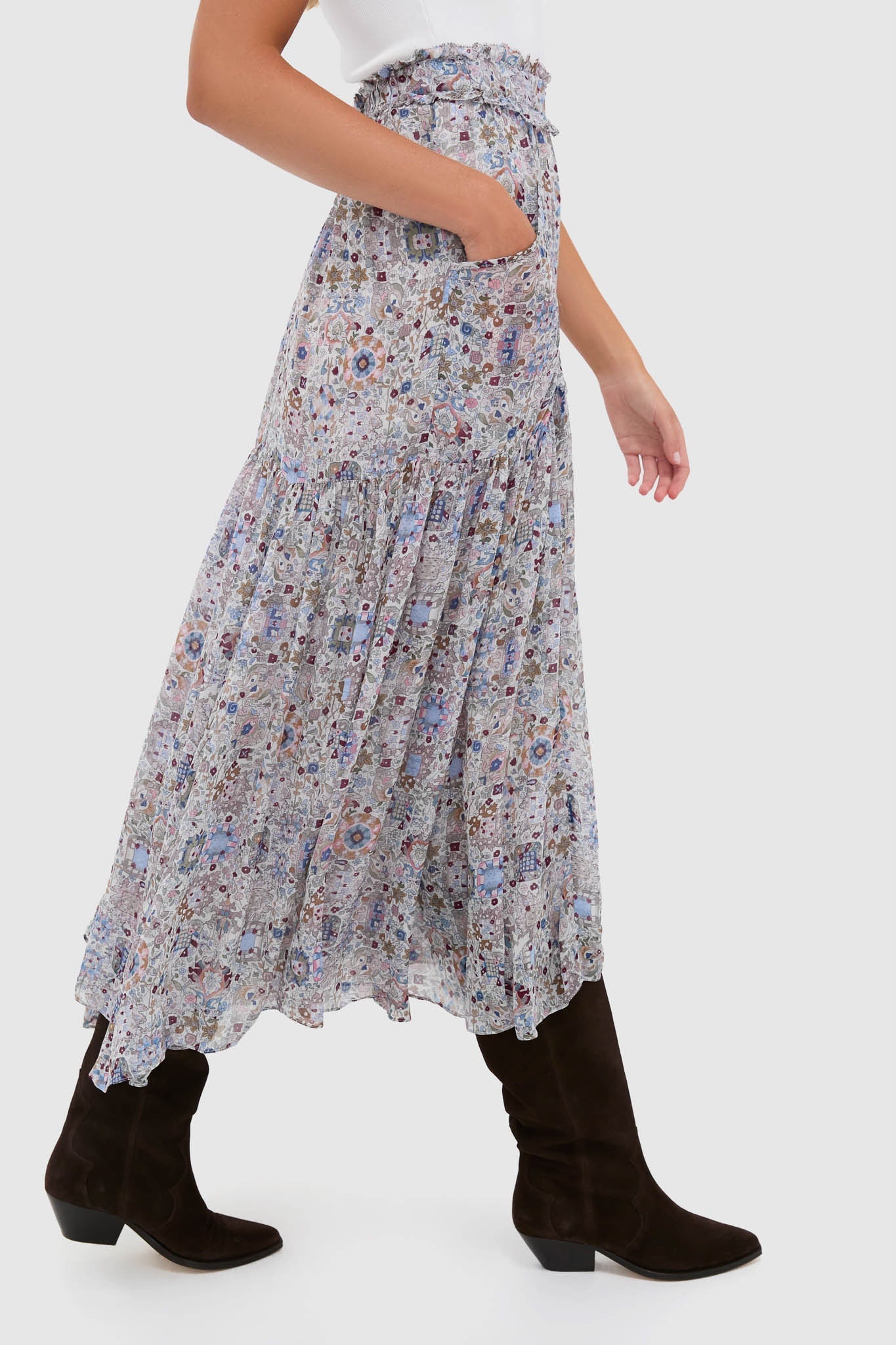 Ecru Besma Skirt