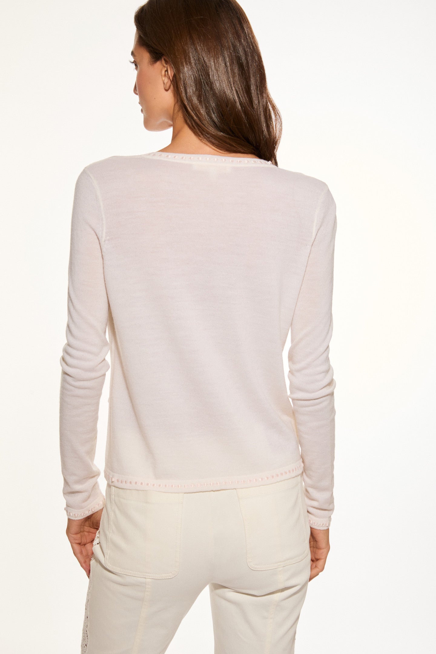 Nessa Wool Cardigan With Bows