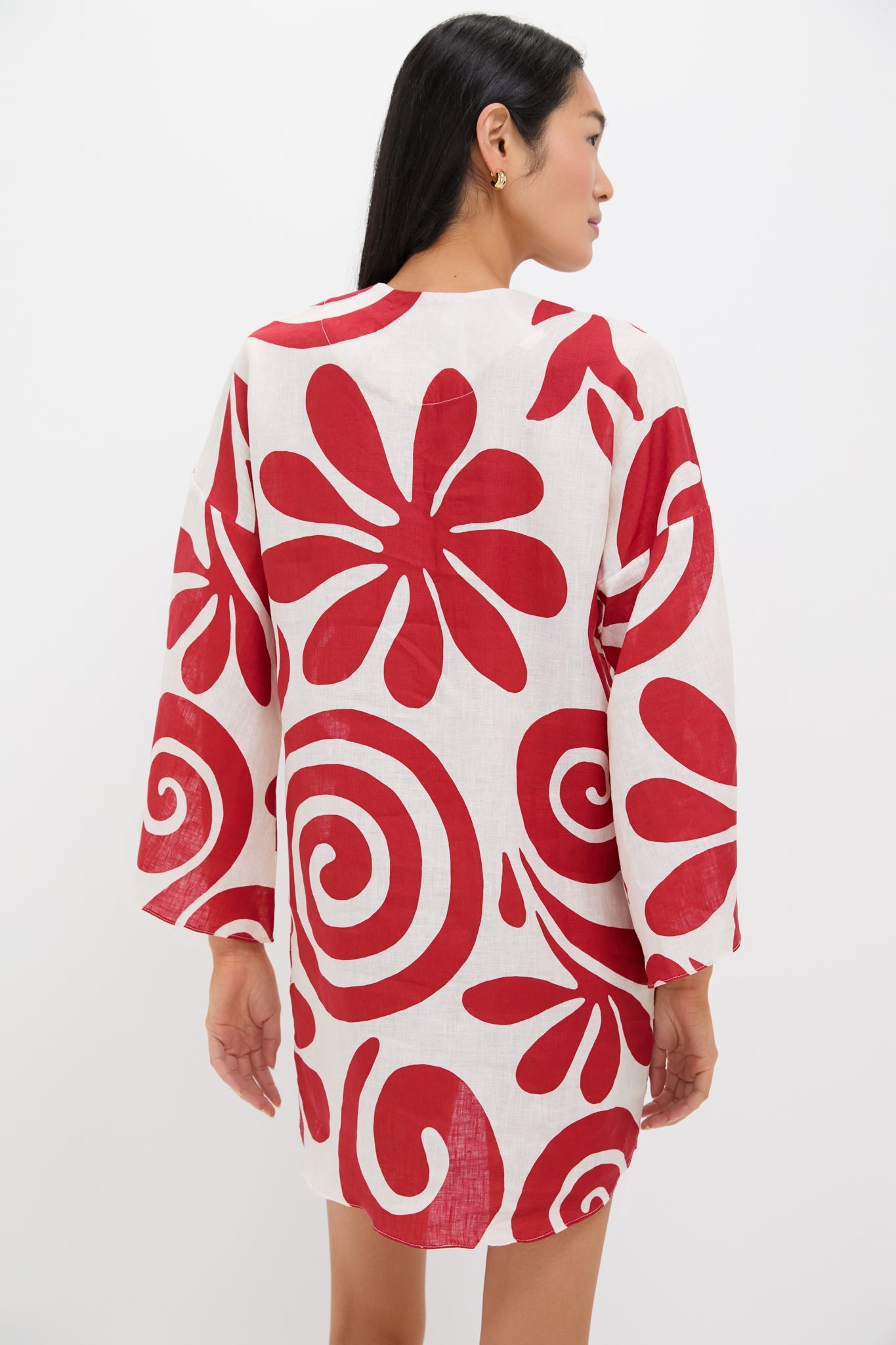 Cenote Scarlet Turin Mini Dress