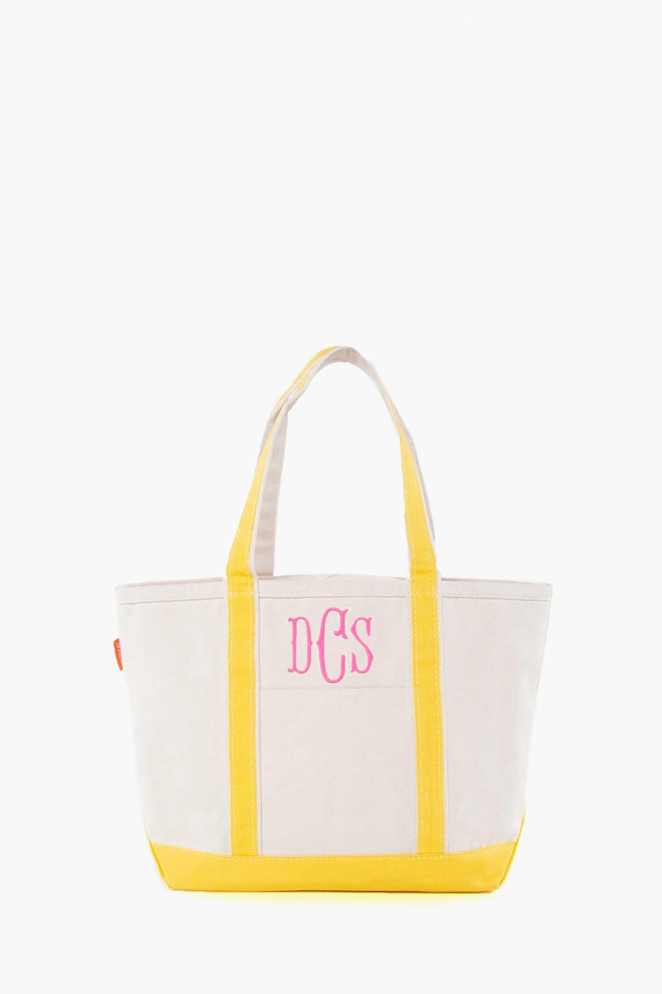 Yellow Medium Canvas Tote