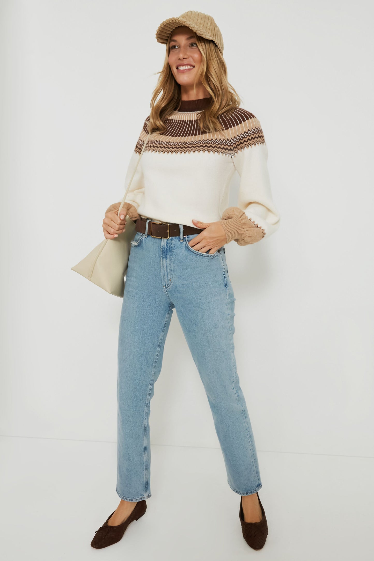 Taupe Finley Baseball Cap