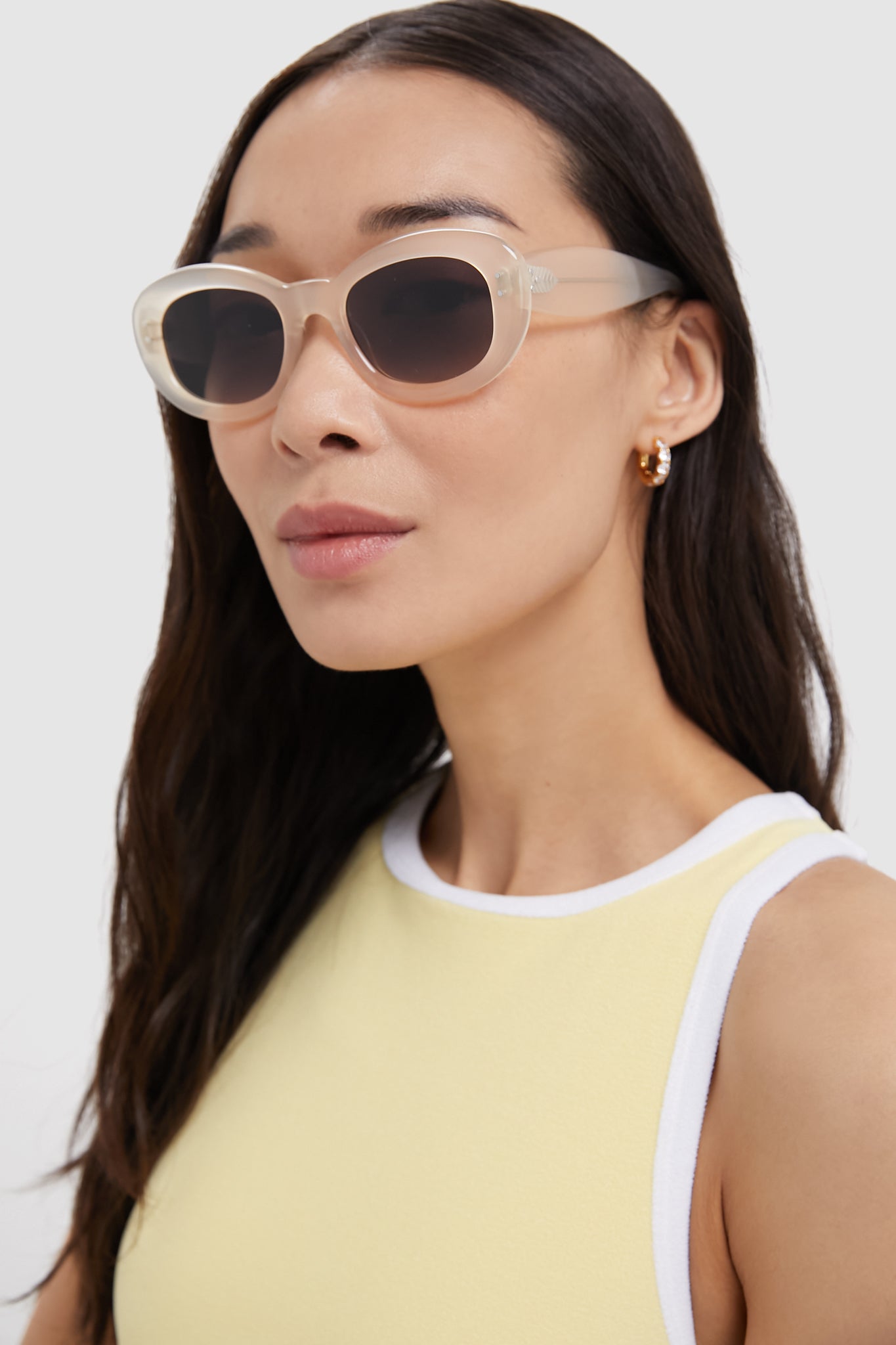 Platinum Blonde Margaret Sunglasses