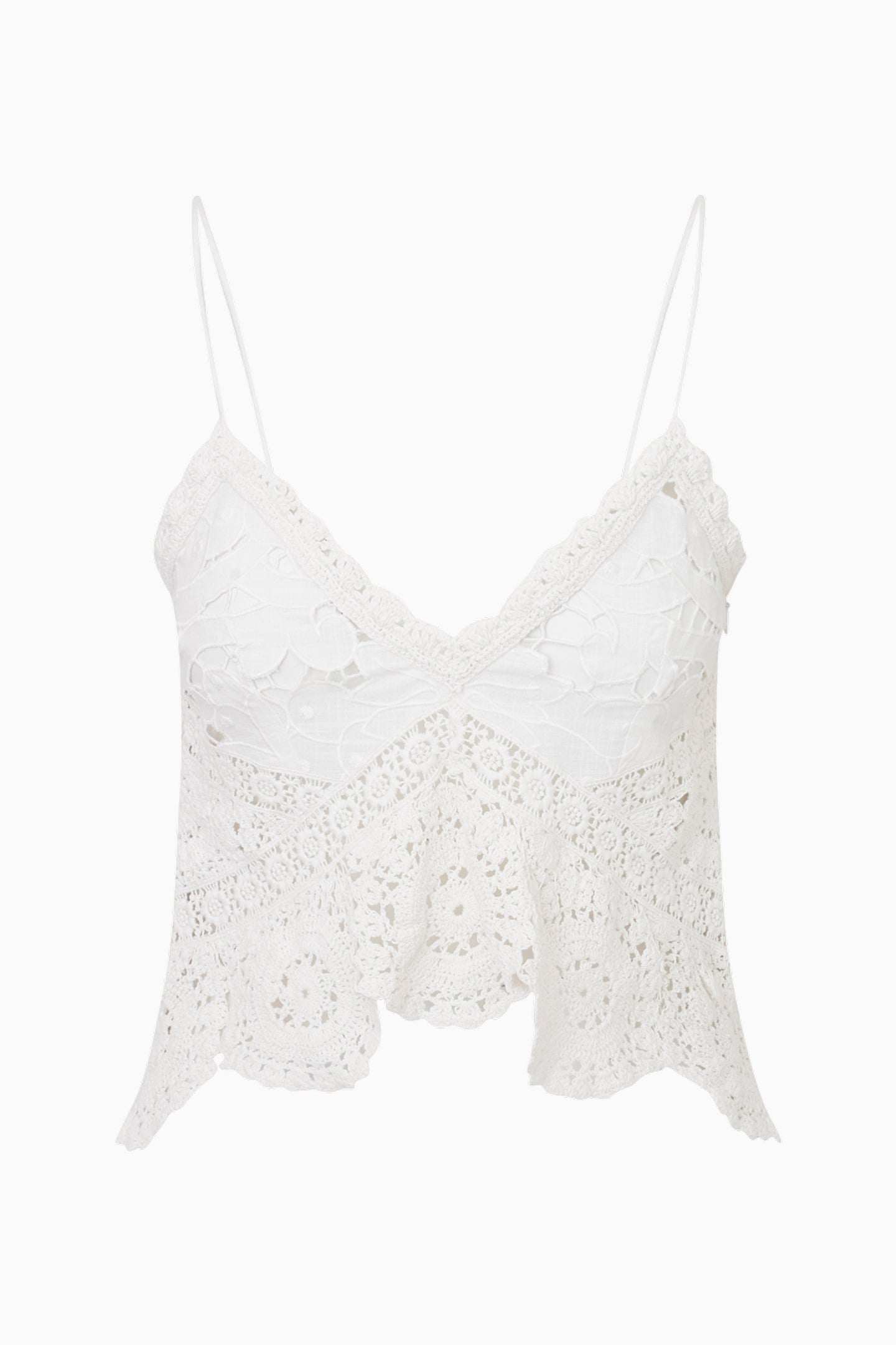 Pellier Crochet Sleeveless Top