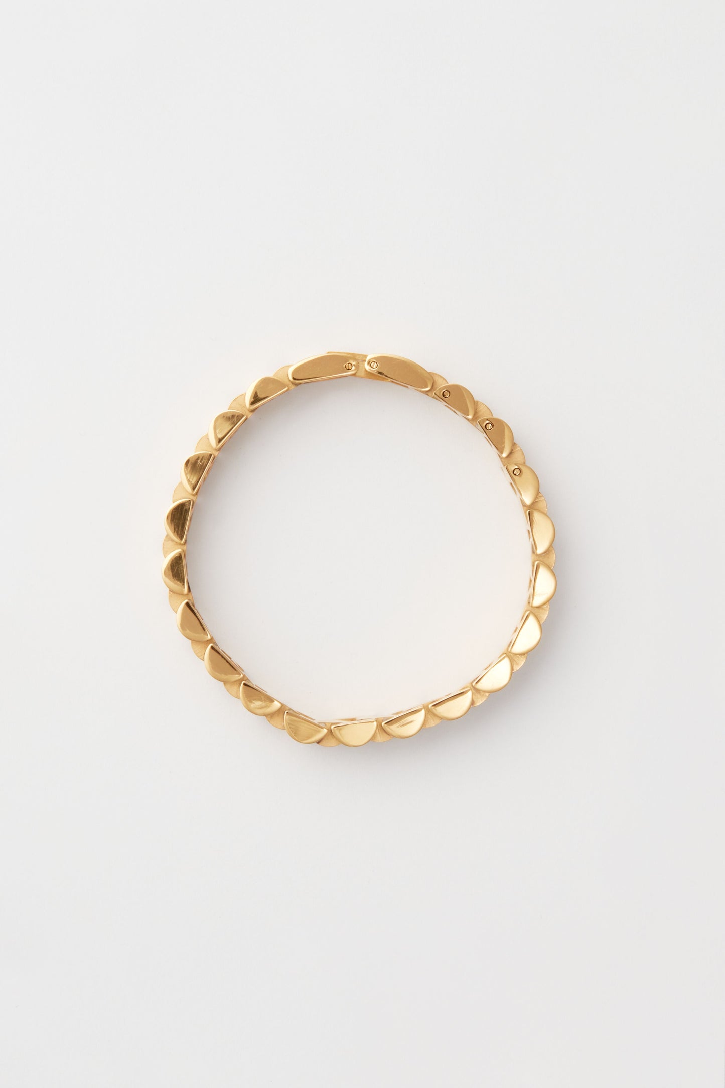 Gold Thin Time Bracelet