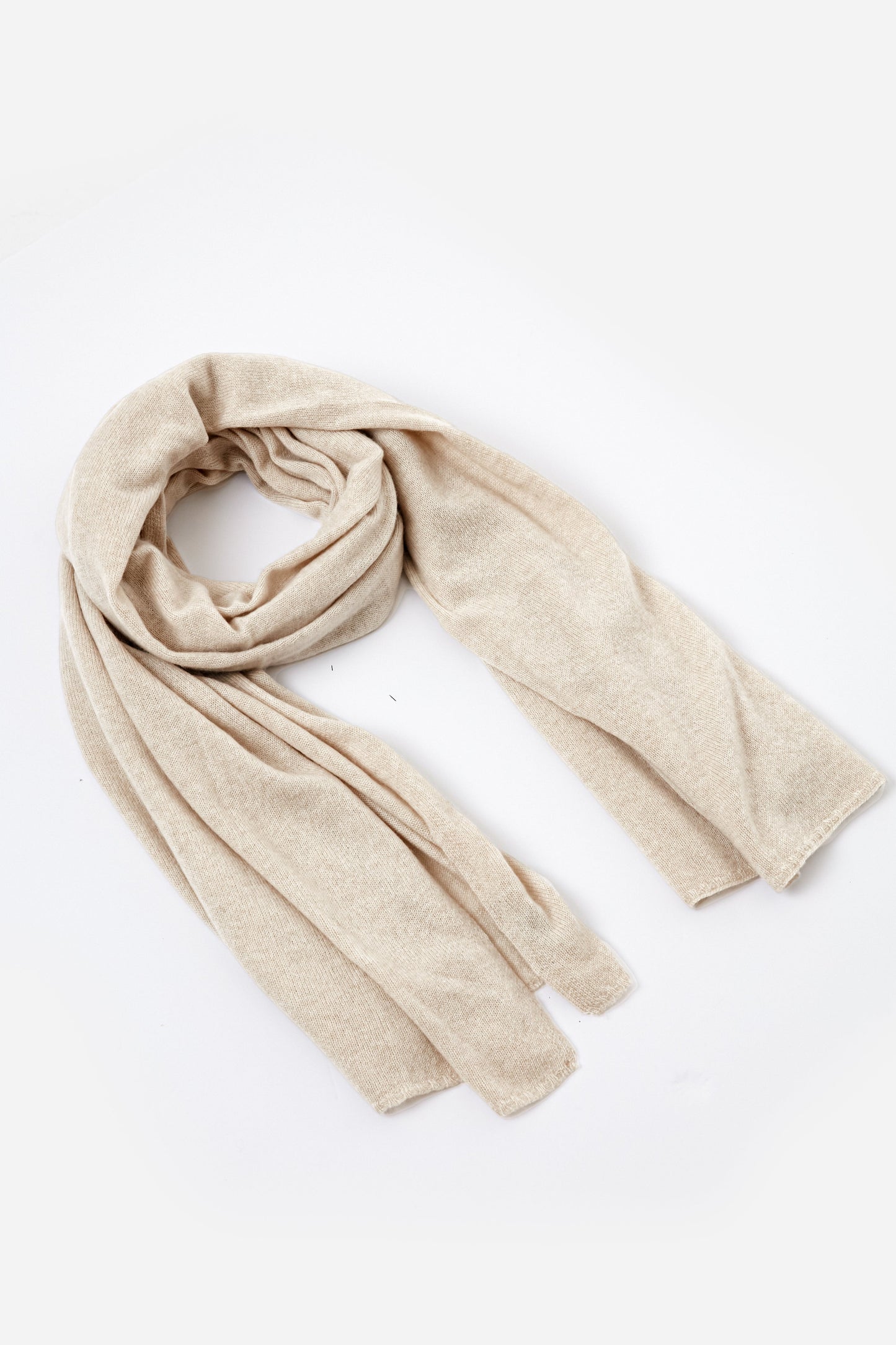 Exclusive Oatmeal Cashmere Travel Wrap