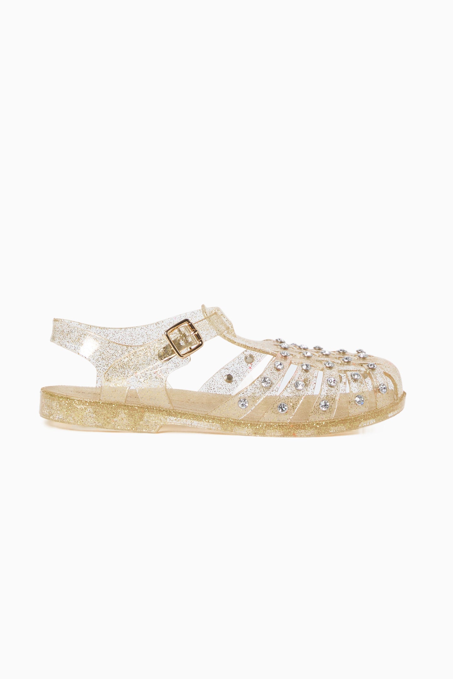 Loeffler Randall Rhinestone Jelly Sandals
