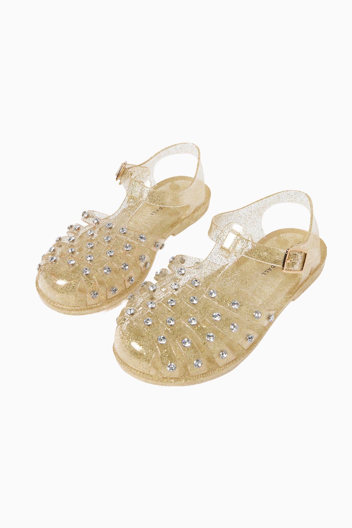 Loeffler Randall Rhinestone Jelly Sandals