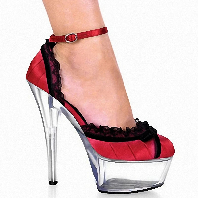 Raised Bridal Gothic Tall Heel
