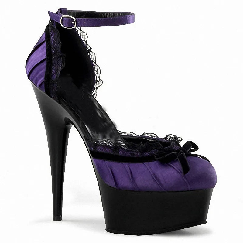 Raised Bridal Gothic Tall Heel