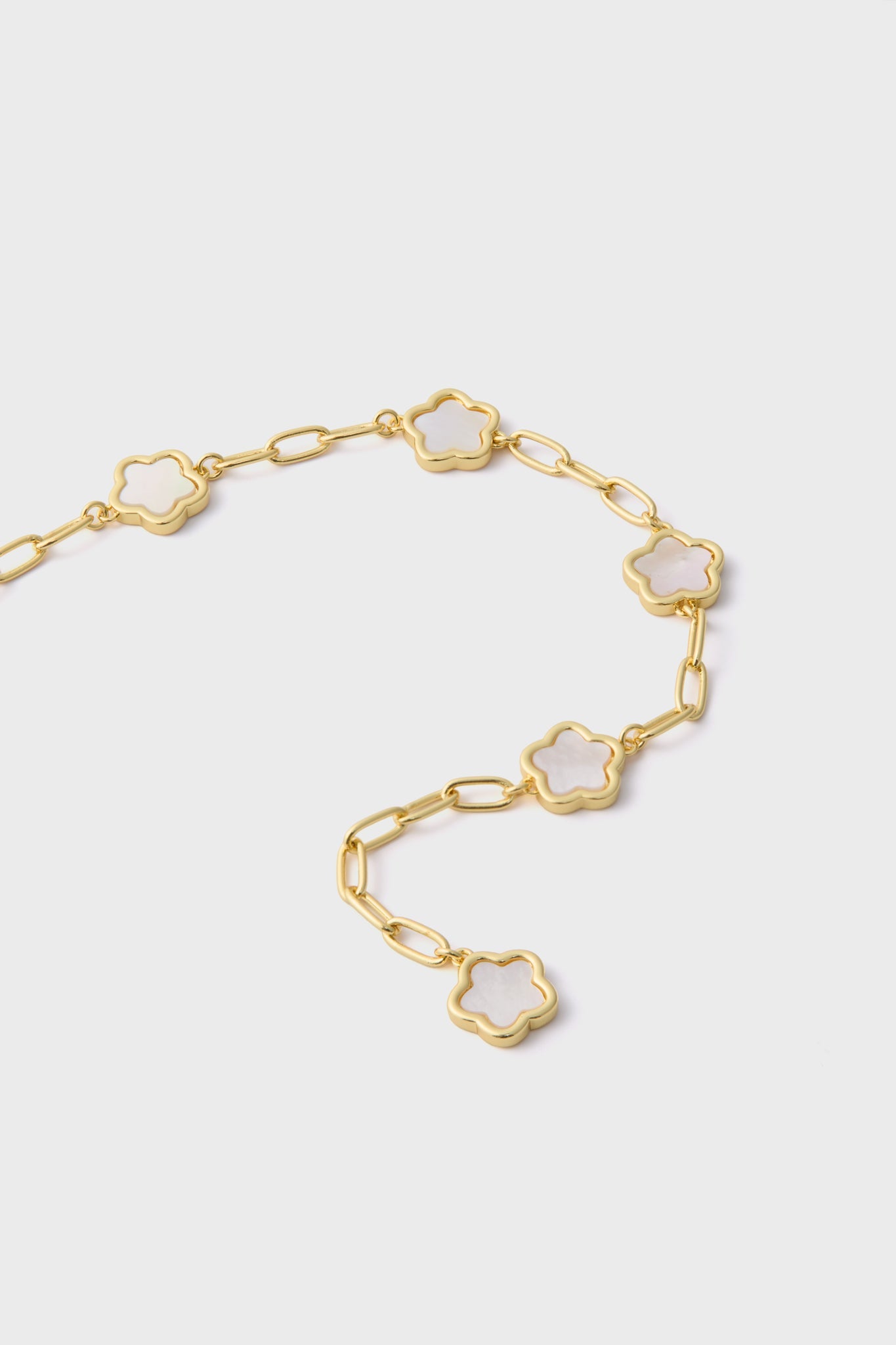 Mother of Pearl Lilia Station Bracelet