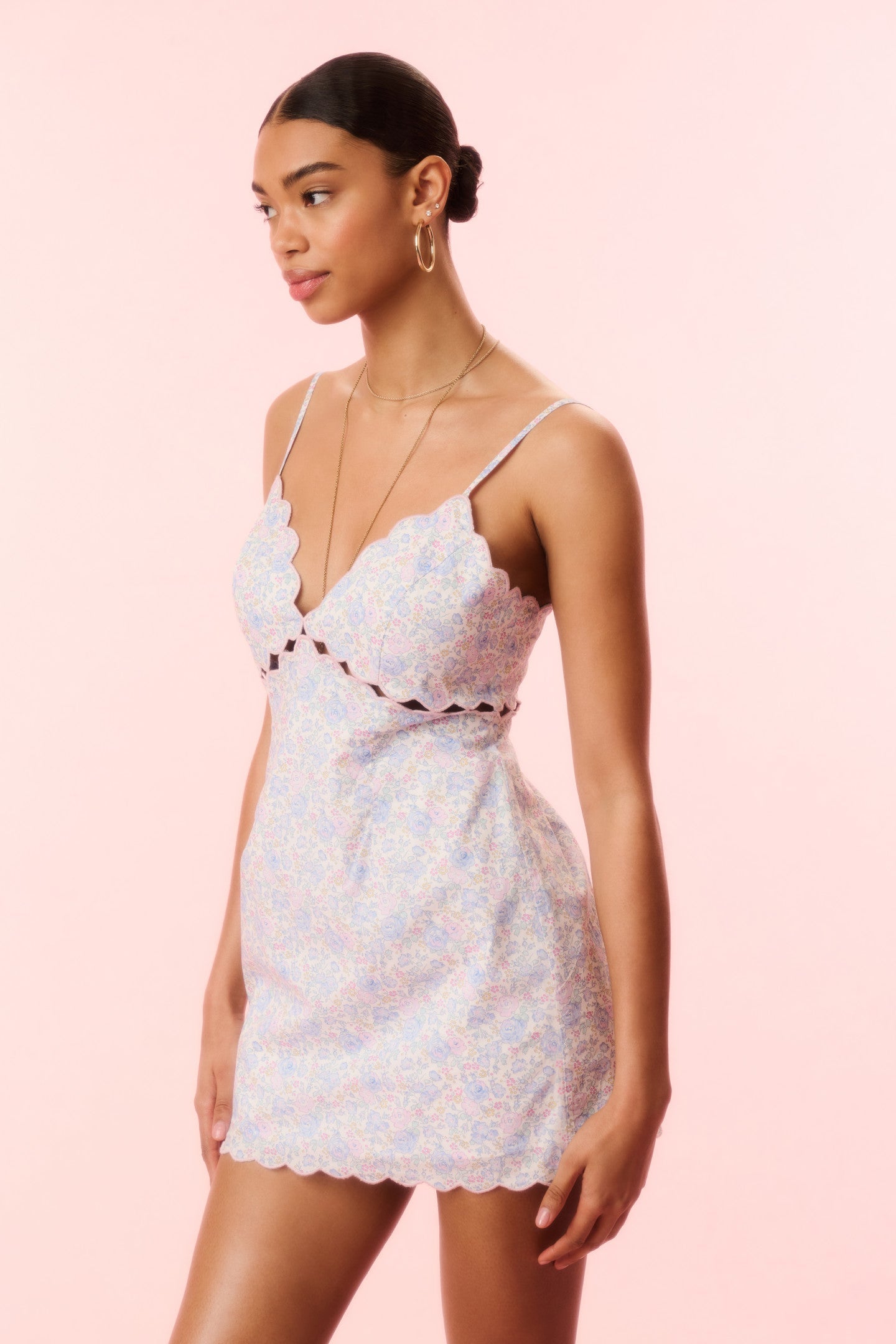 Sydow Liberty Fabric Mini Dress