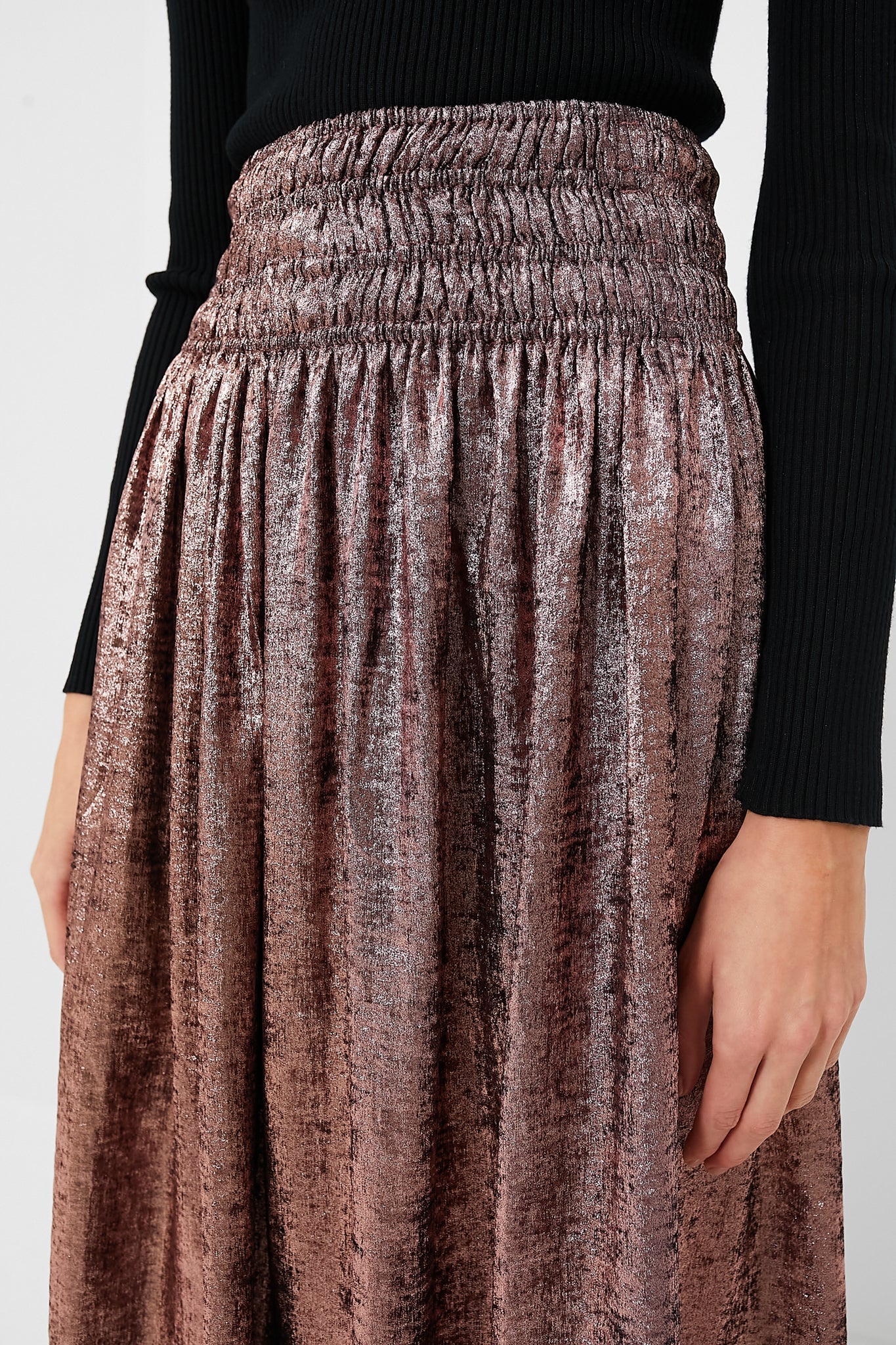 Rose Gold The Viola Skirt