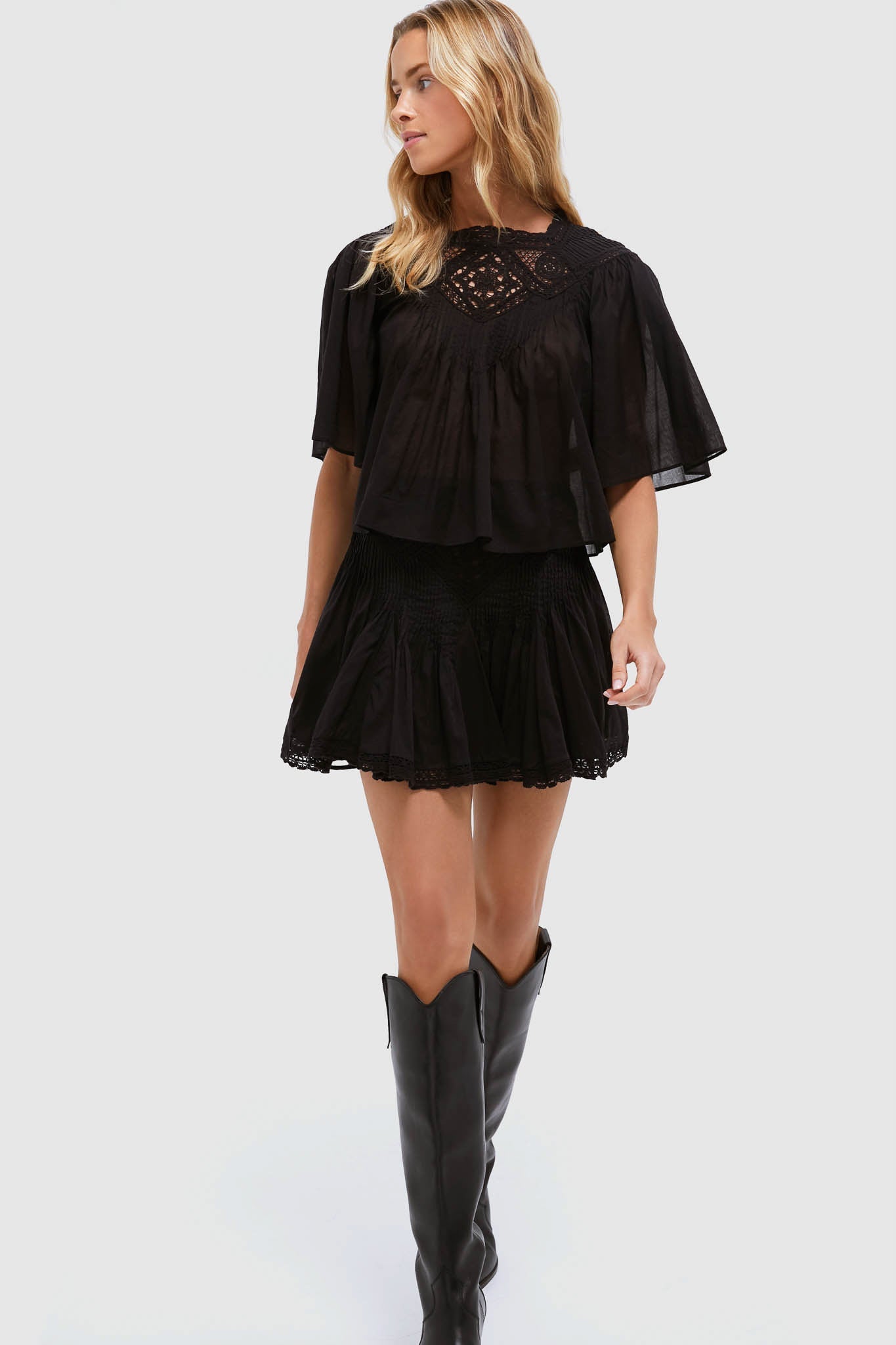 Black Goldie Skirt