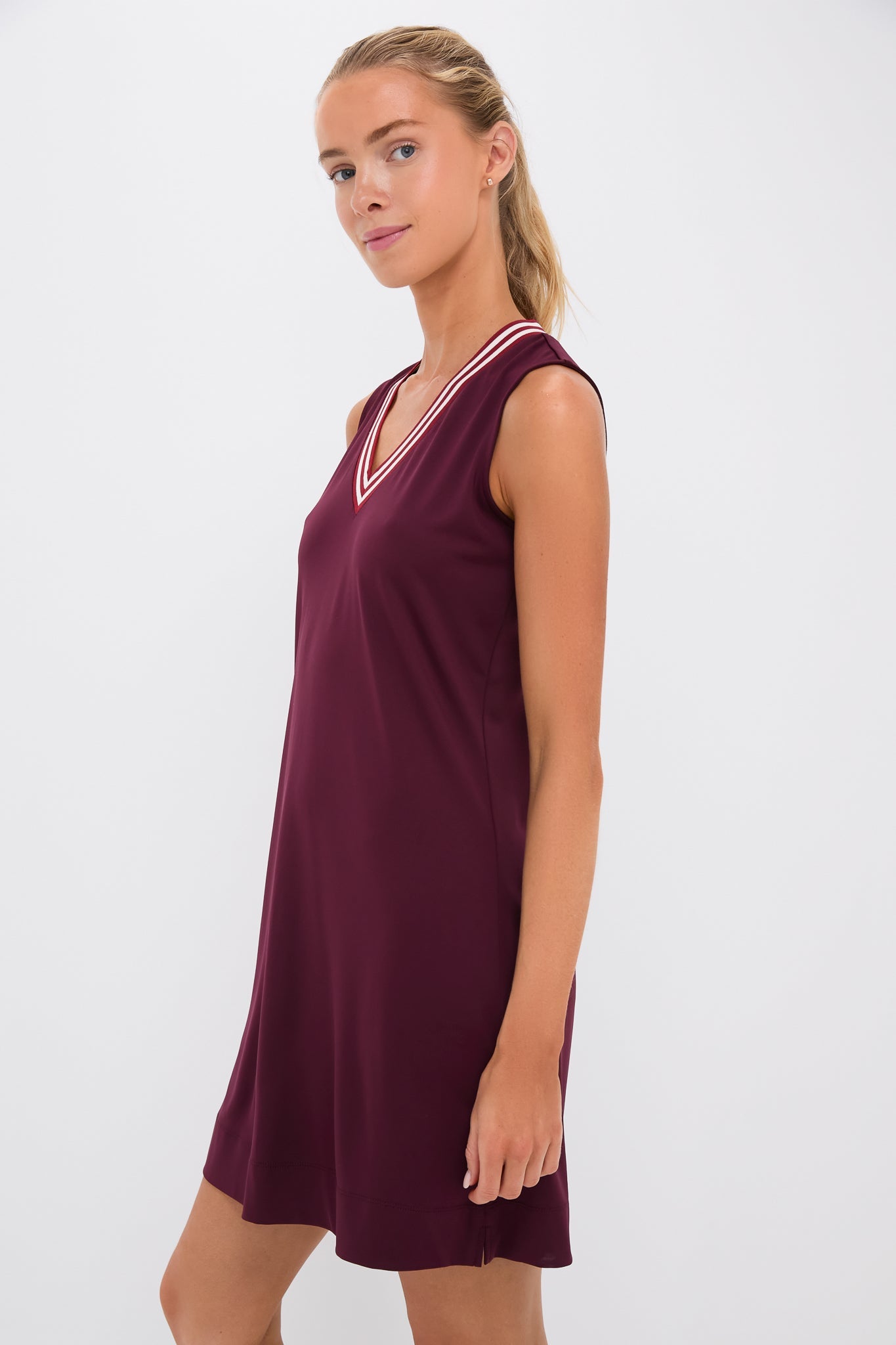 Winetasting Performance Cotton Suzanne Tennis Dress