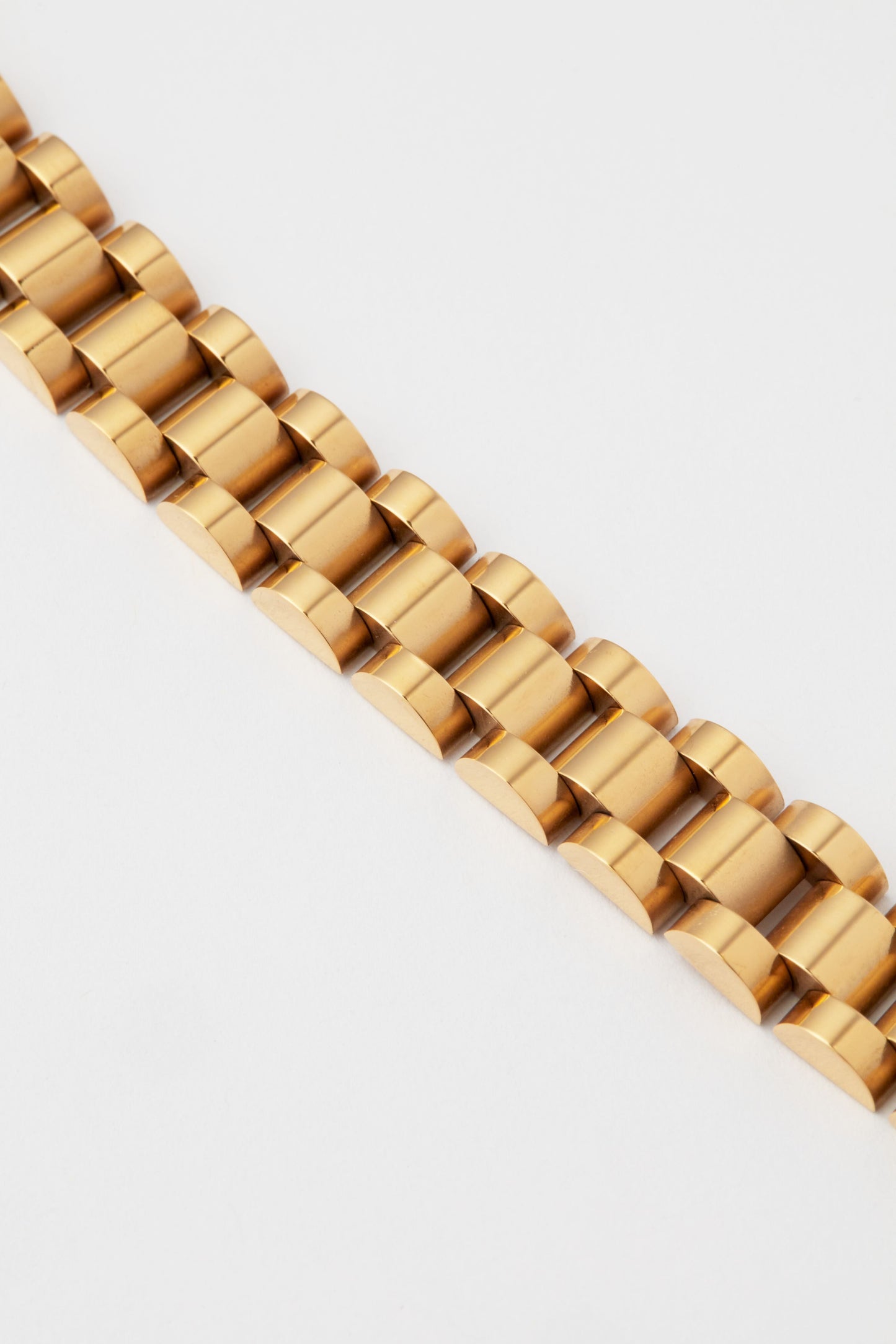 Gold Thin Time Bracelet