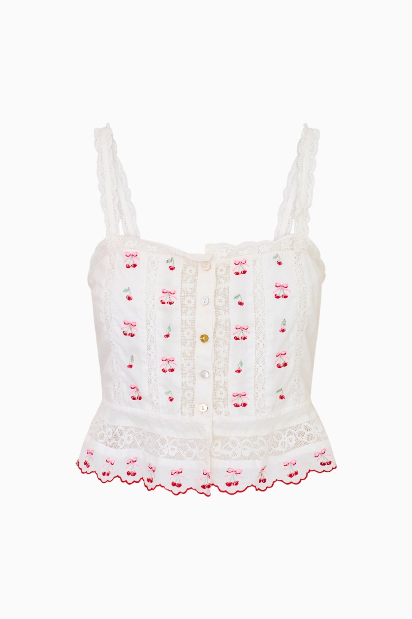 Vietta Cotton Cherry Top