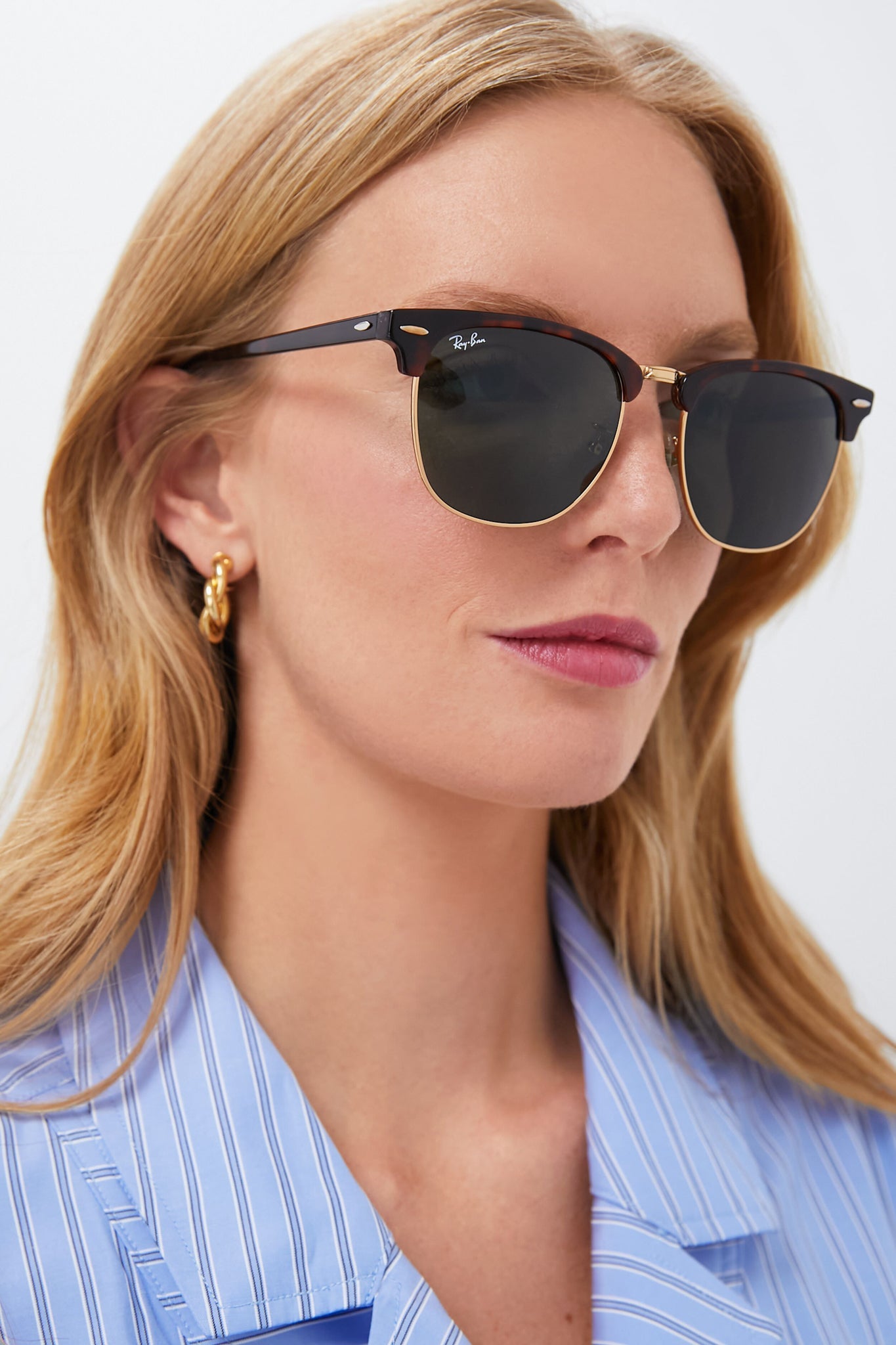Tortoise Clubmaster Sunglasses