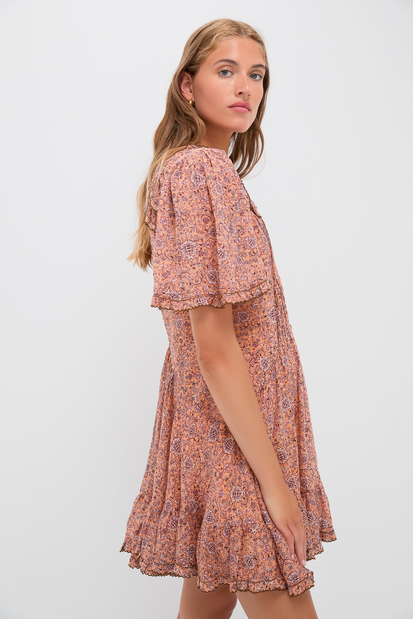 Rust Celyana Dress