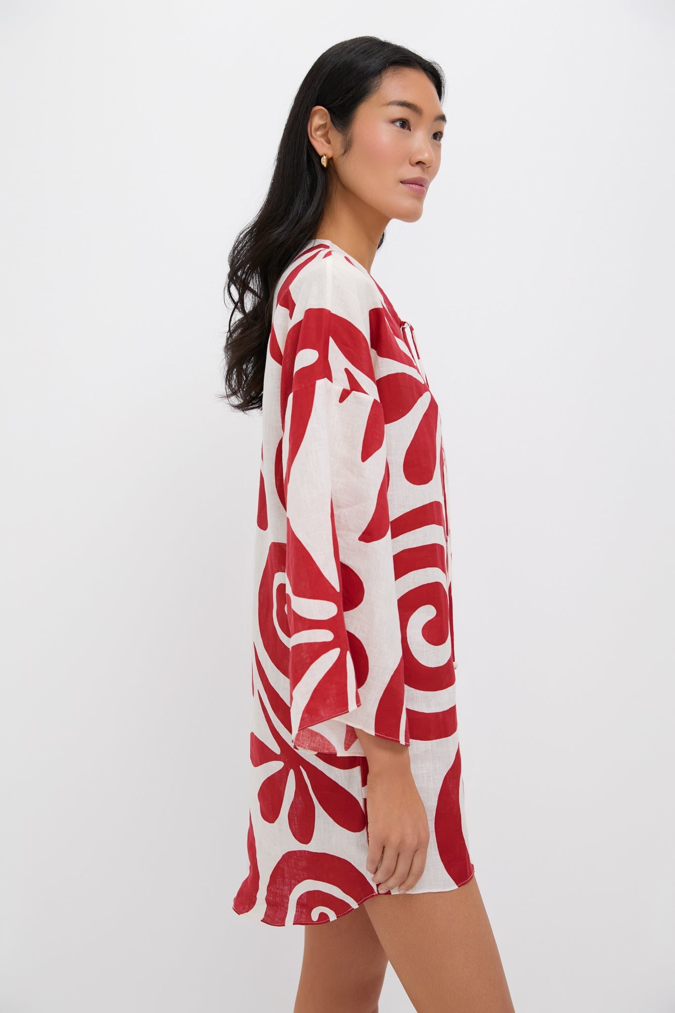 Cenote Scarlet Turin Mini Dress