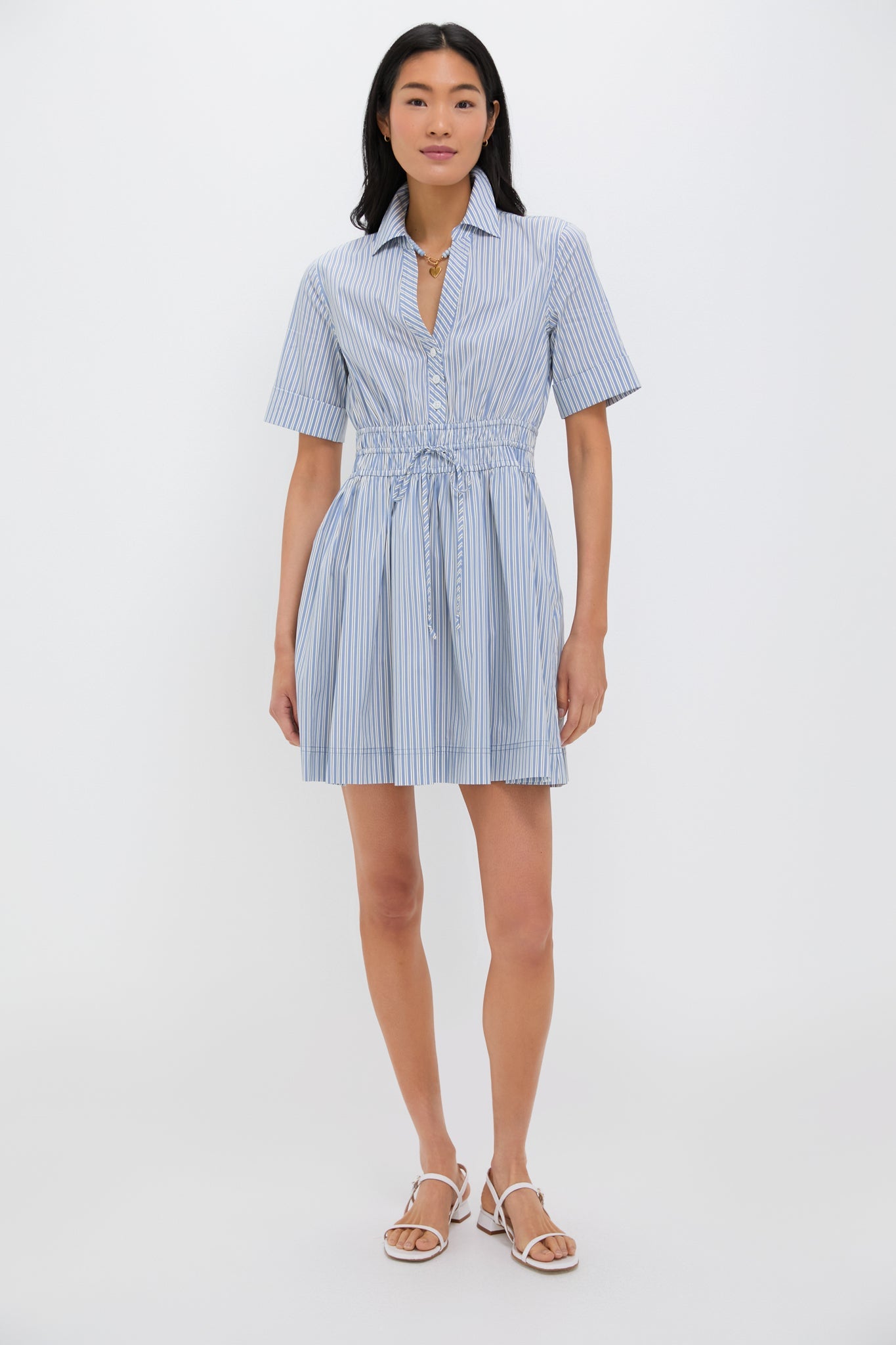 Blue and Multi Susan Dress