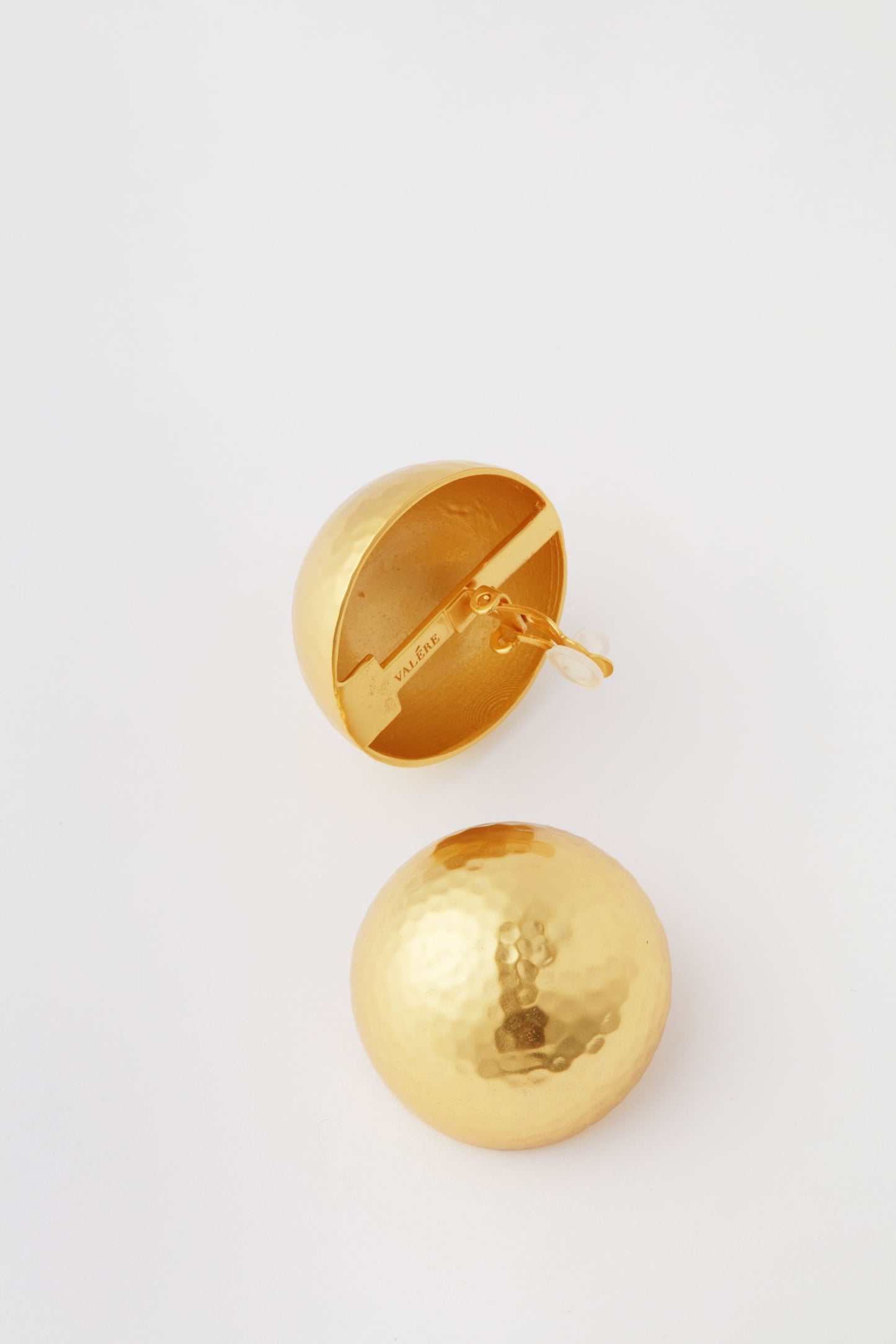 Gold Bria Clip Earrings