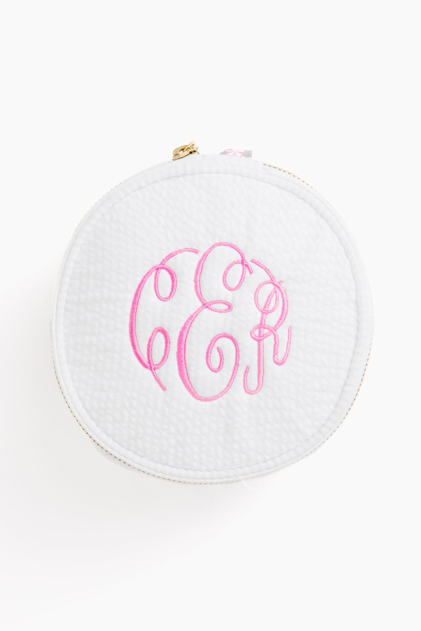 White Button Bag