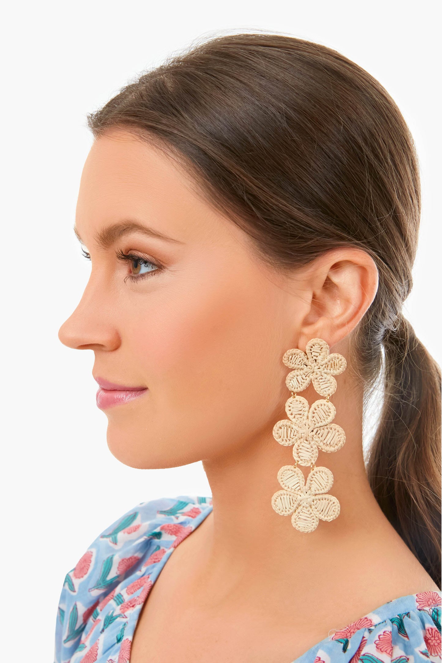 Natural Rattan Earrings