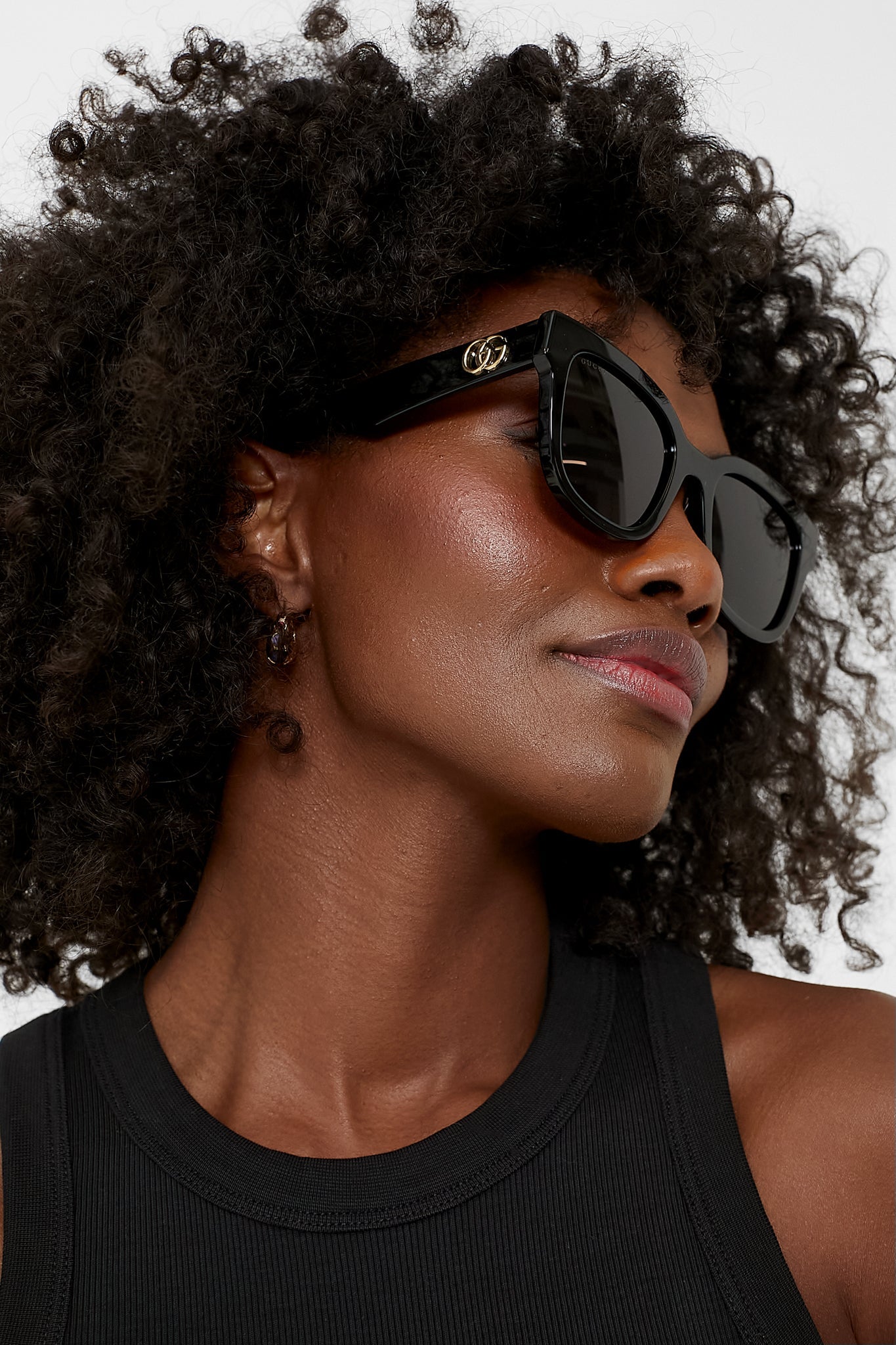 Black Square Frame Sunglasses