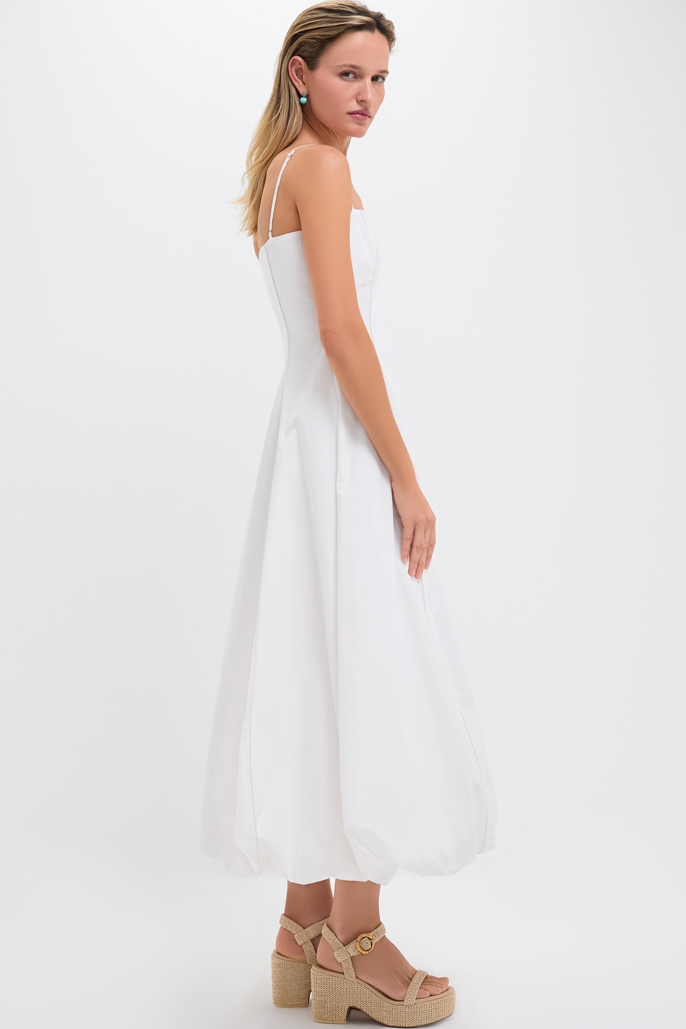 White Sylvie Maxi Dress