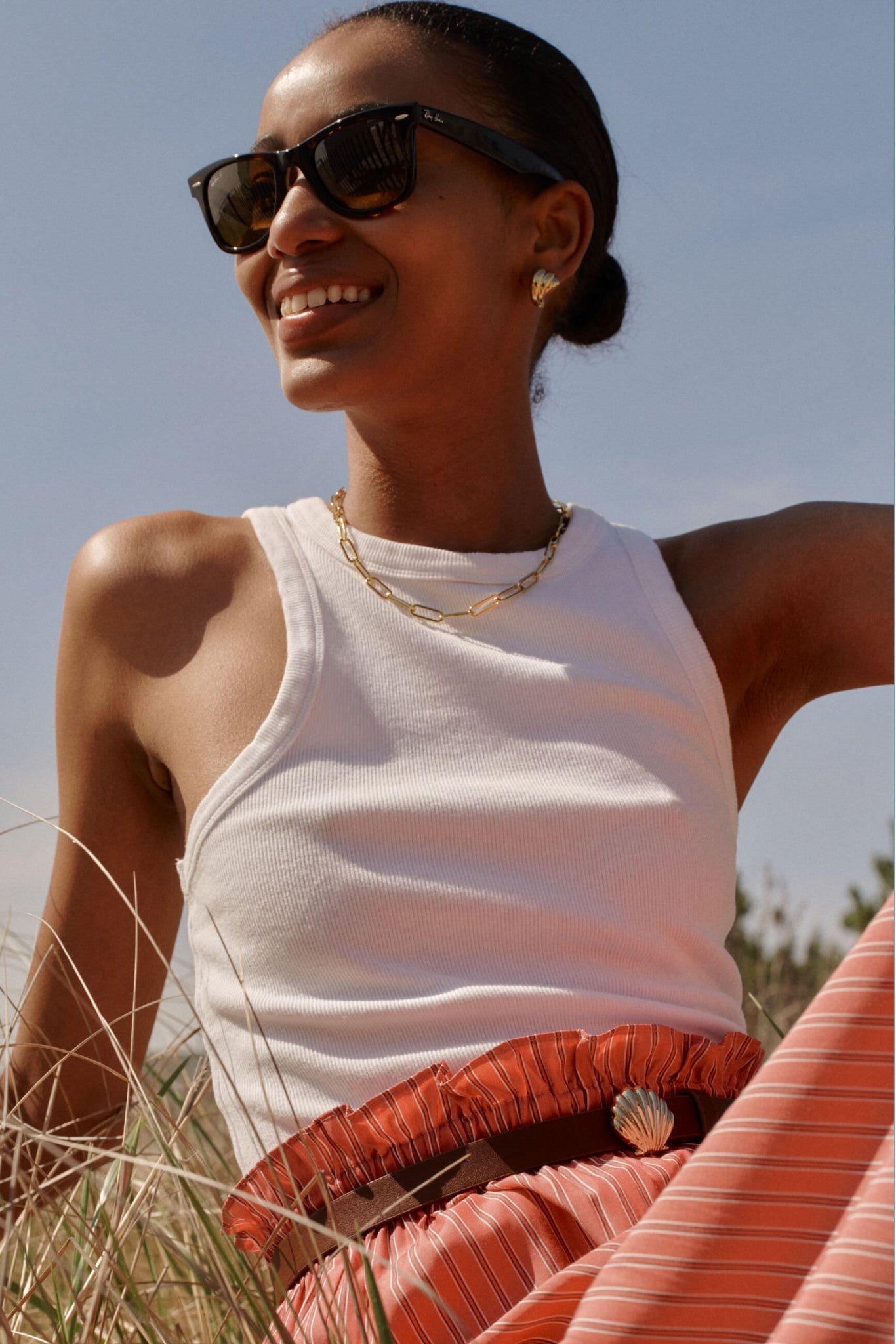 Tortoise Wayfarer Ease Sunglasses