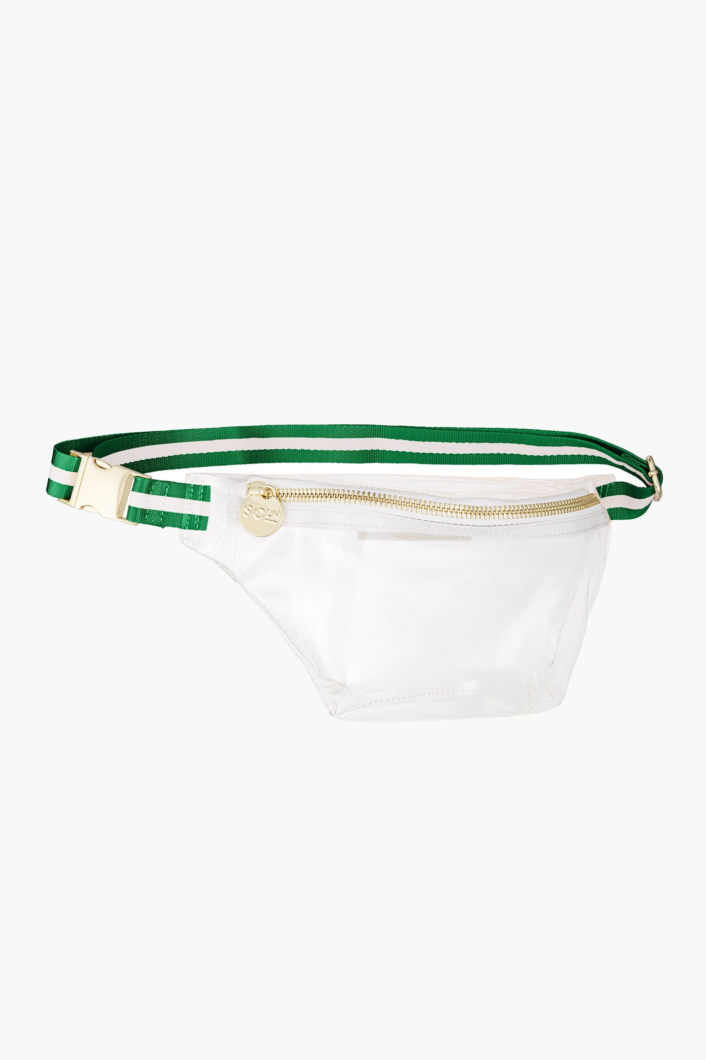 Green and White Stadium Clear Fanny Pack