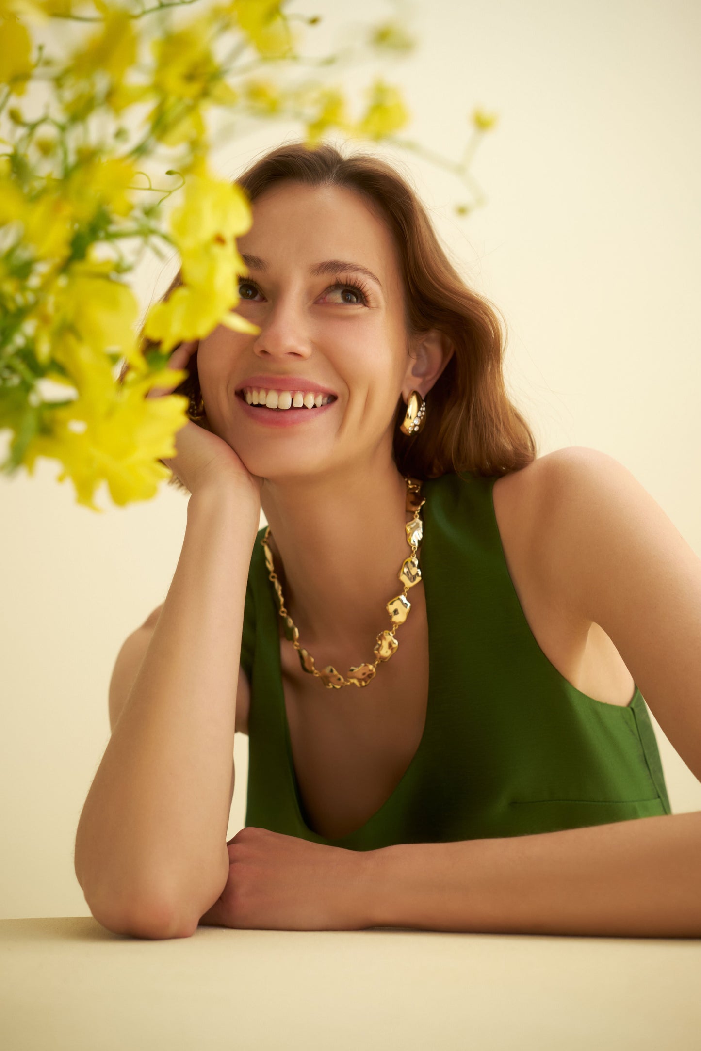 Gold Ria Necklace