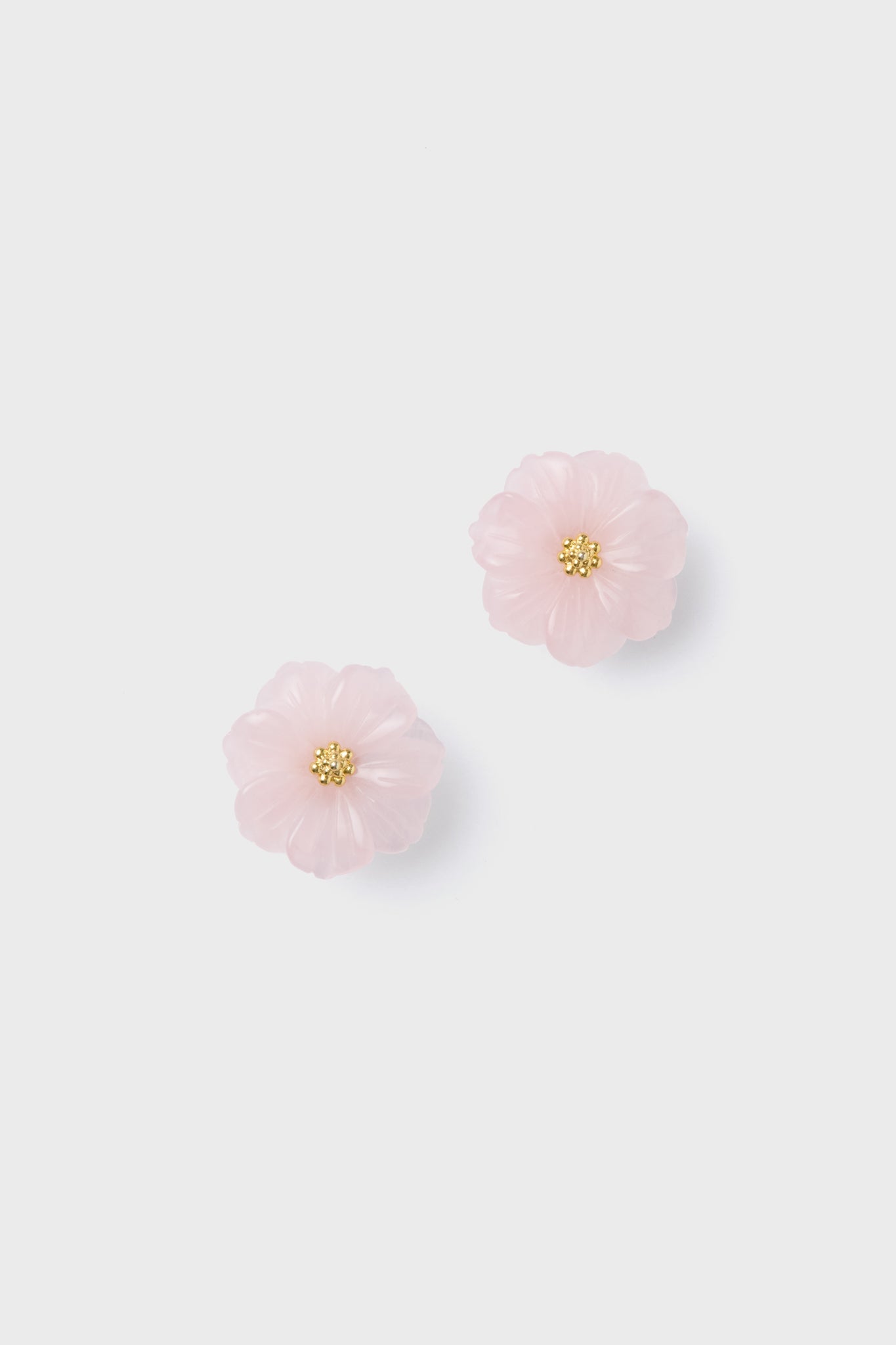 Rose Quartz Wynne Earrings